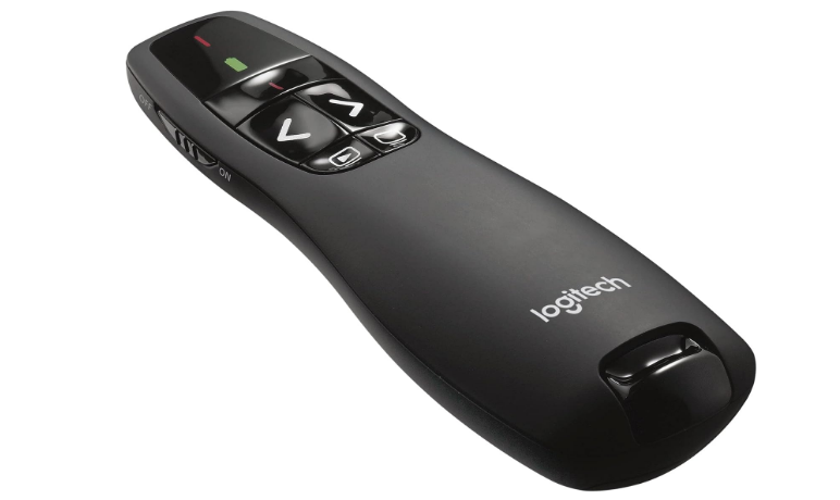 Vends lot de 4 télécommandes de présentation Logitech R400