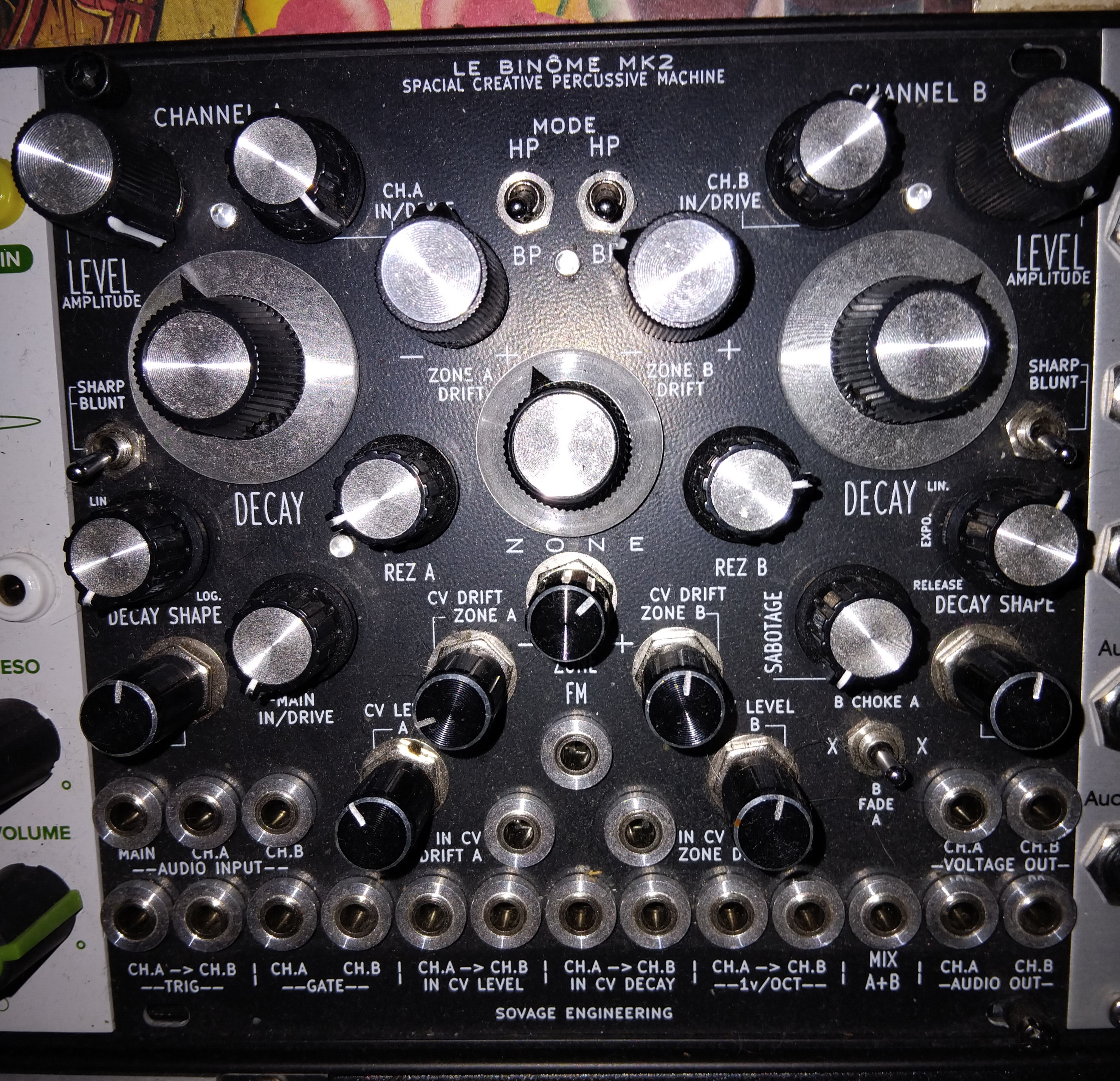 Module eurorack sovage engineering