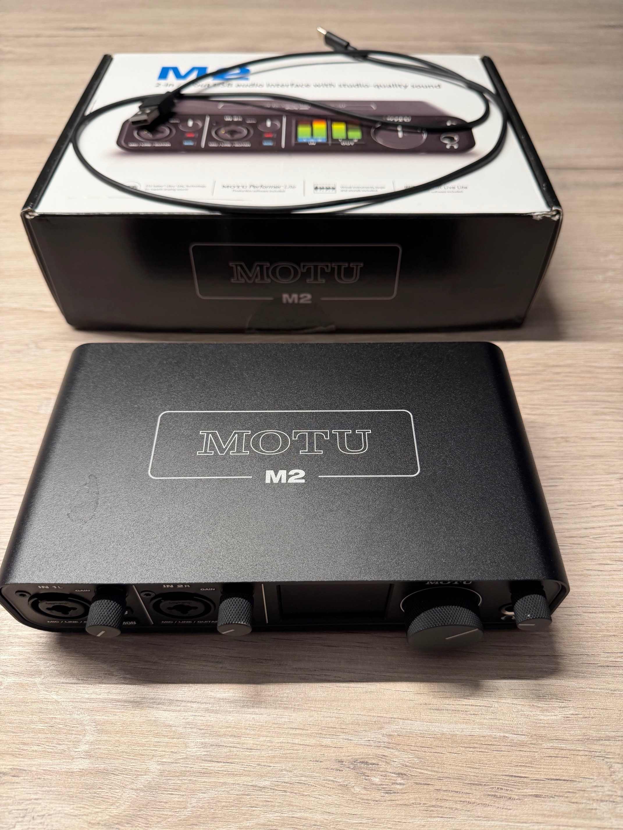 Vends MOTU M2 ETAT NEUF