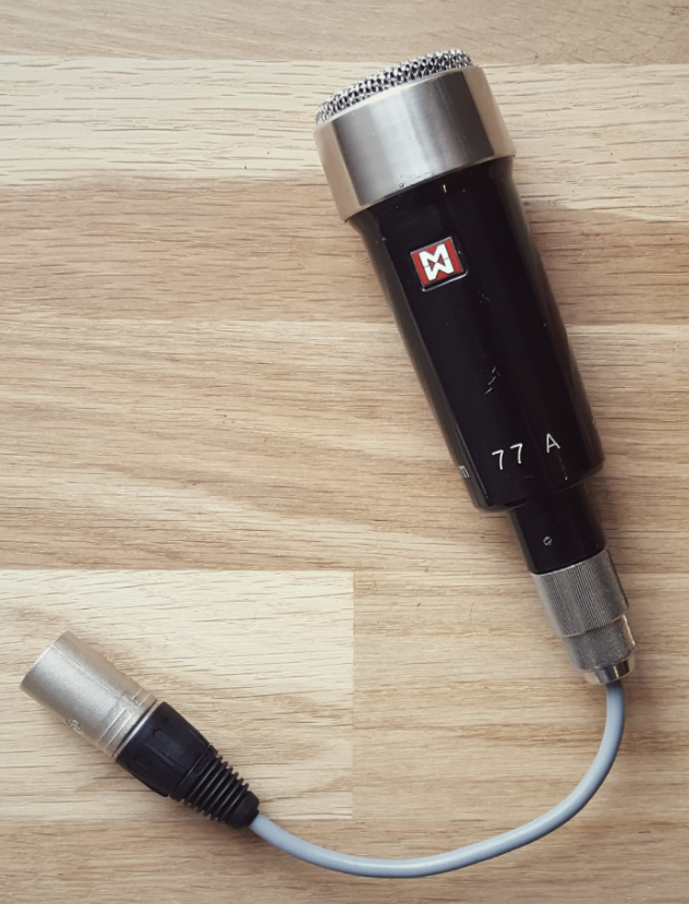 Vends microphone MELODIUM 77A (pour "grands orchestres")