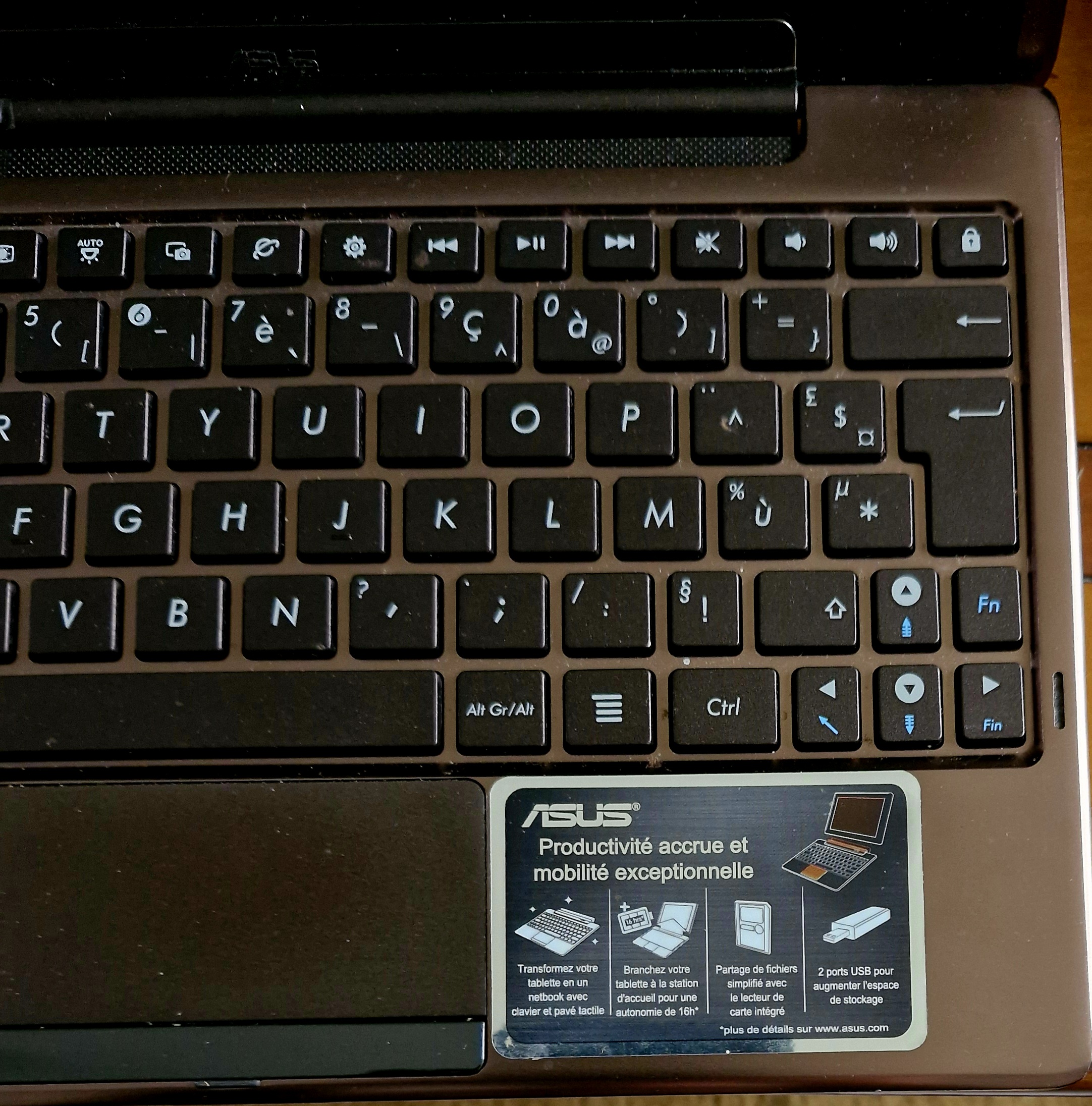 Vends Tablette Asus Eee Pad 