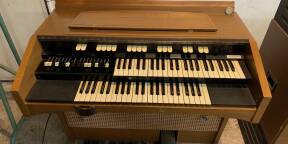 Orgue Hammond L122 + Cabine Leslie 122N