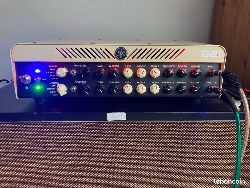 Vends Yamaha THR100 Dual + case de transport