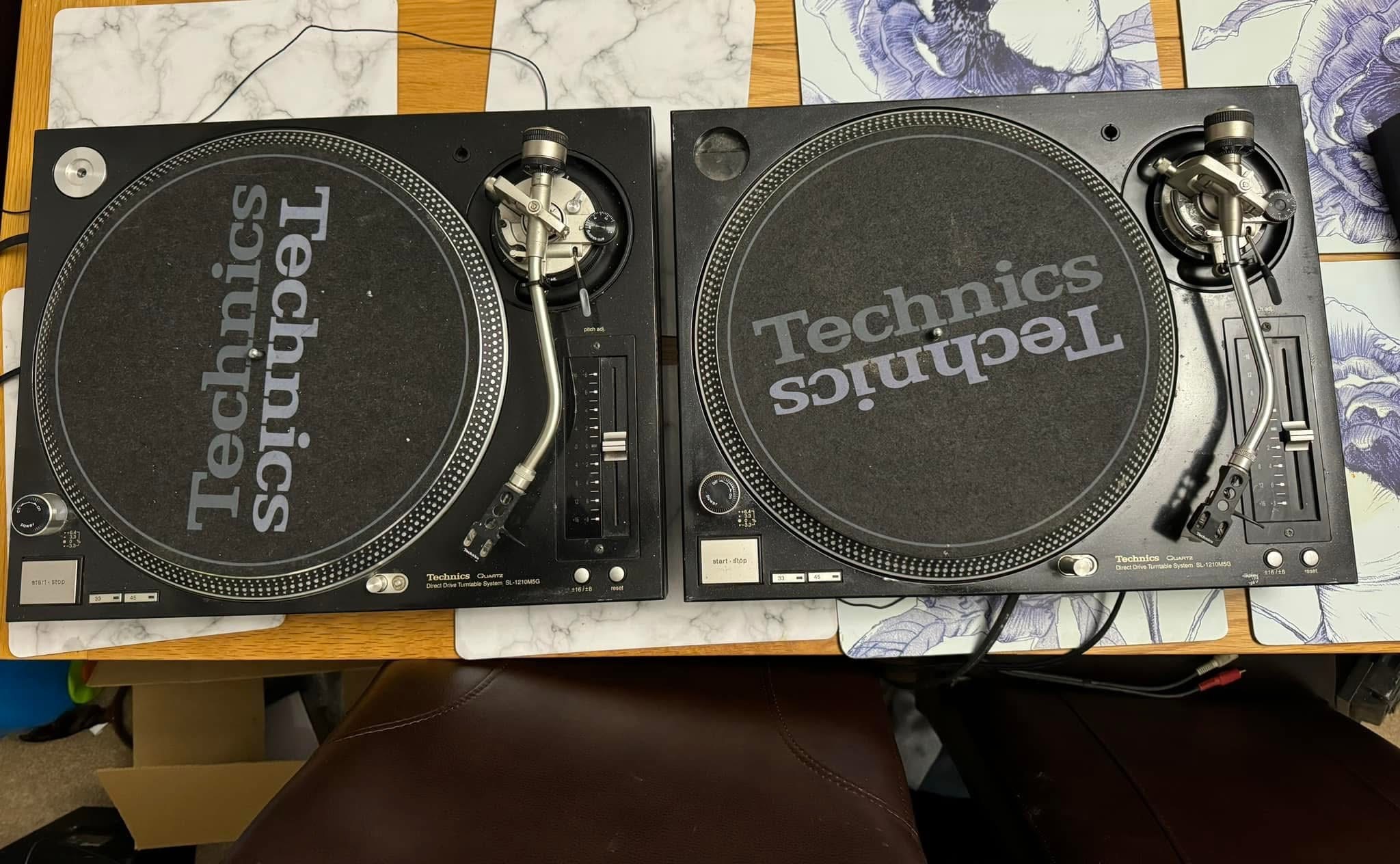 2 technics sl 1210 m5g 