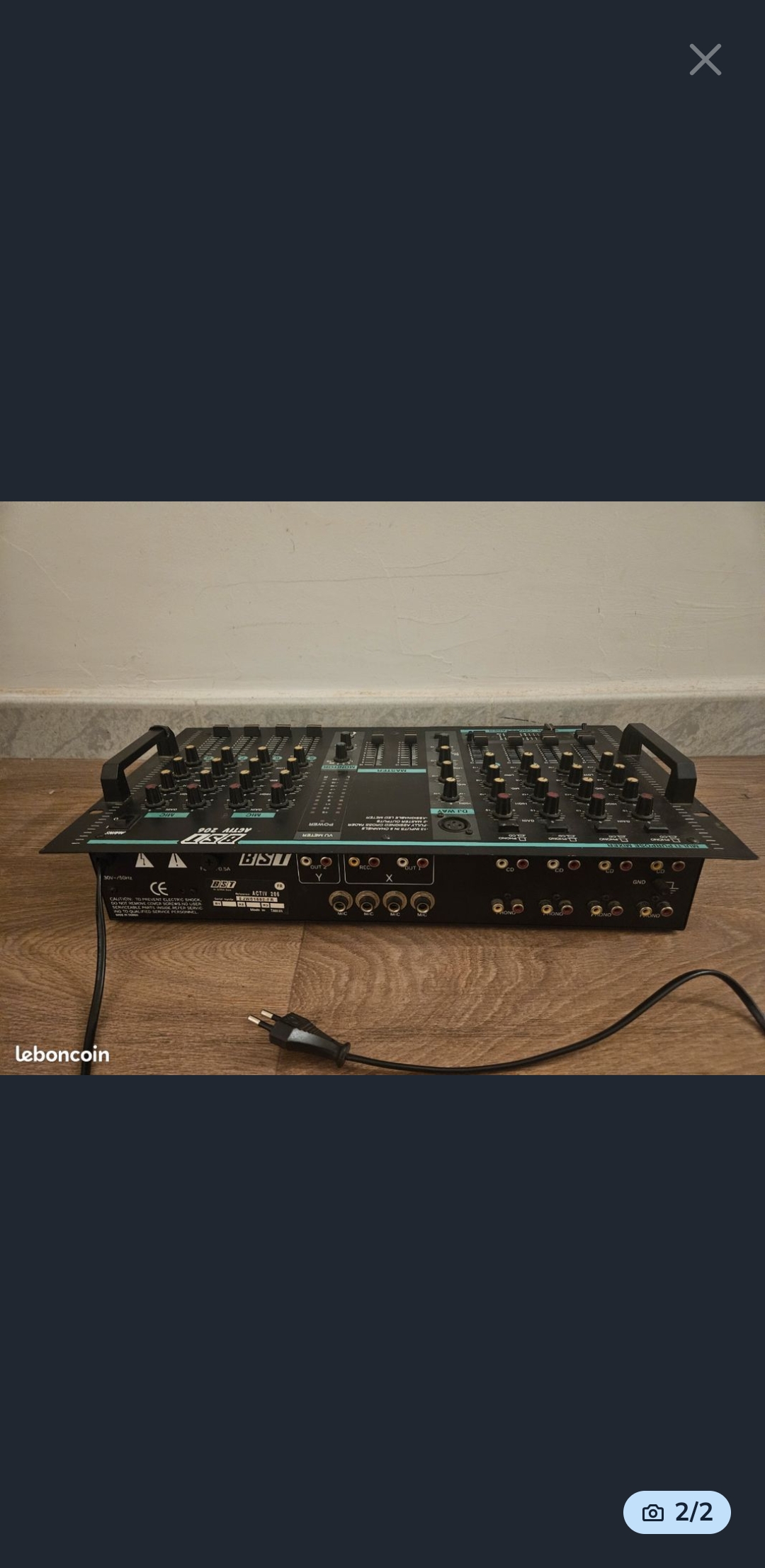 Vend Table de mixage BST Activ 206