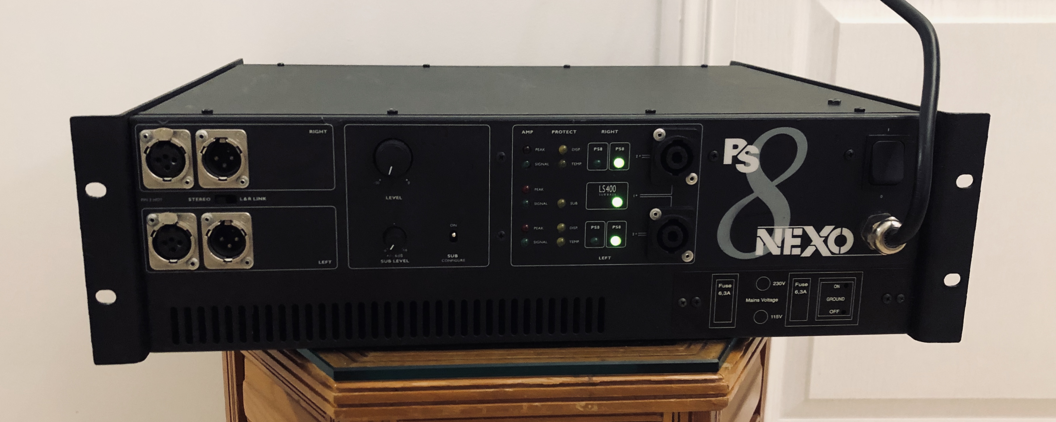 Amplificateur Nexo Ps10 ou Ps8 Amp