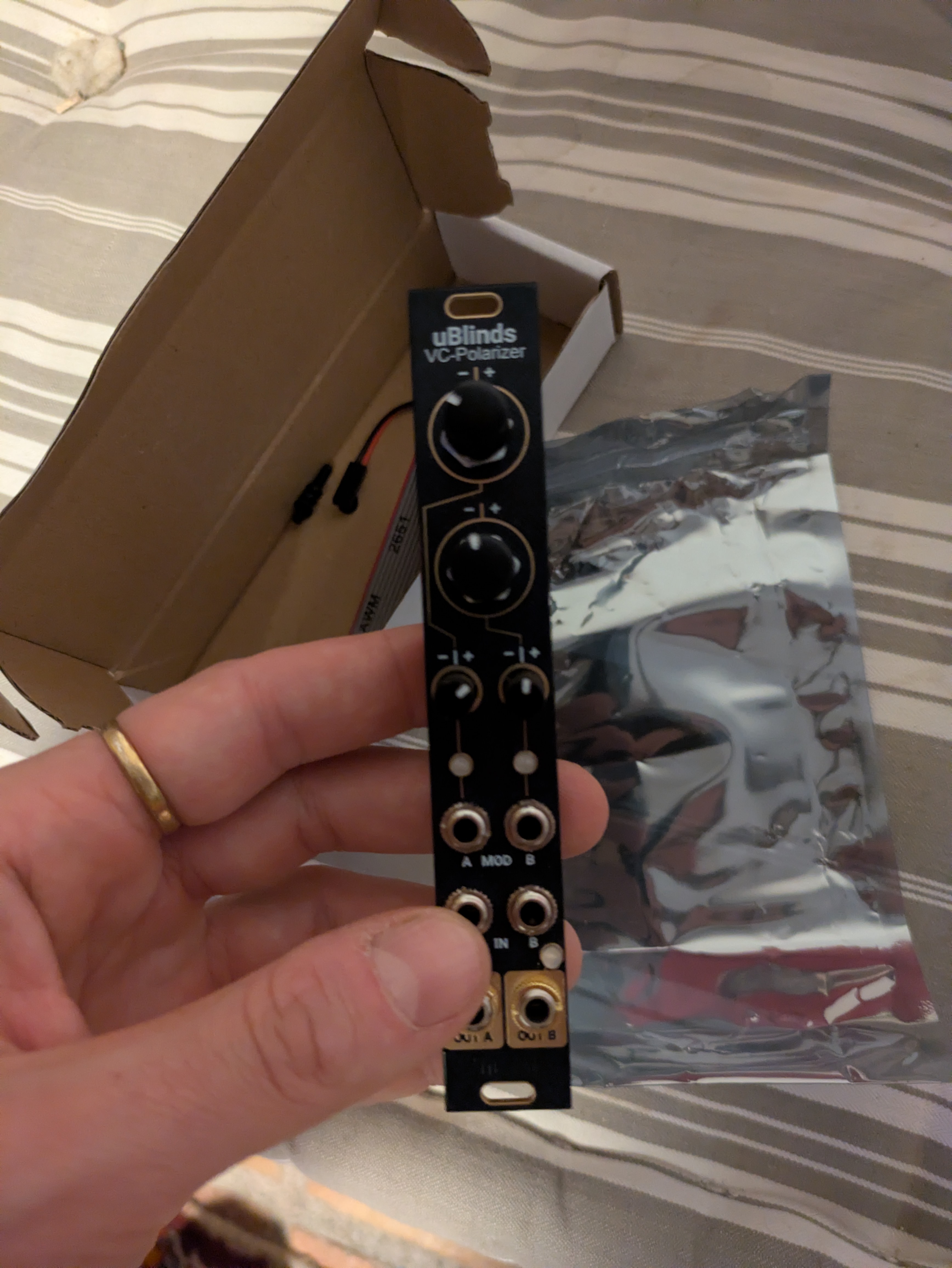 micro Blinds deux voies Tunefish Modular