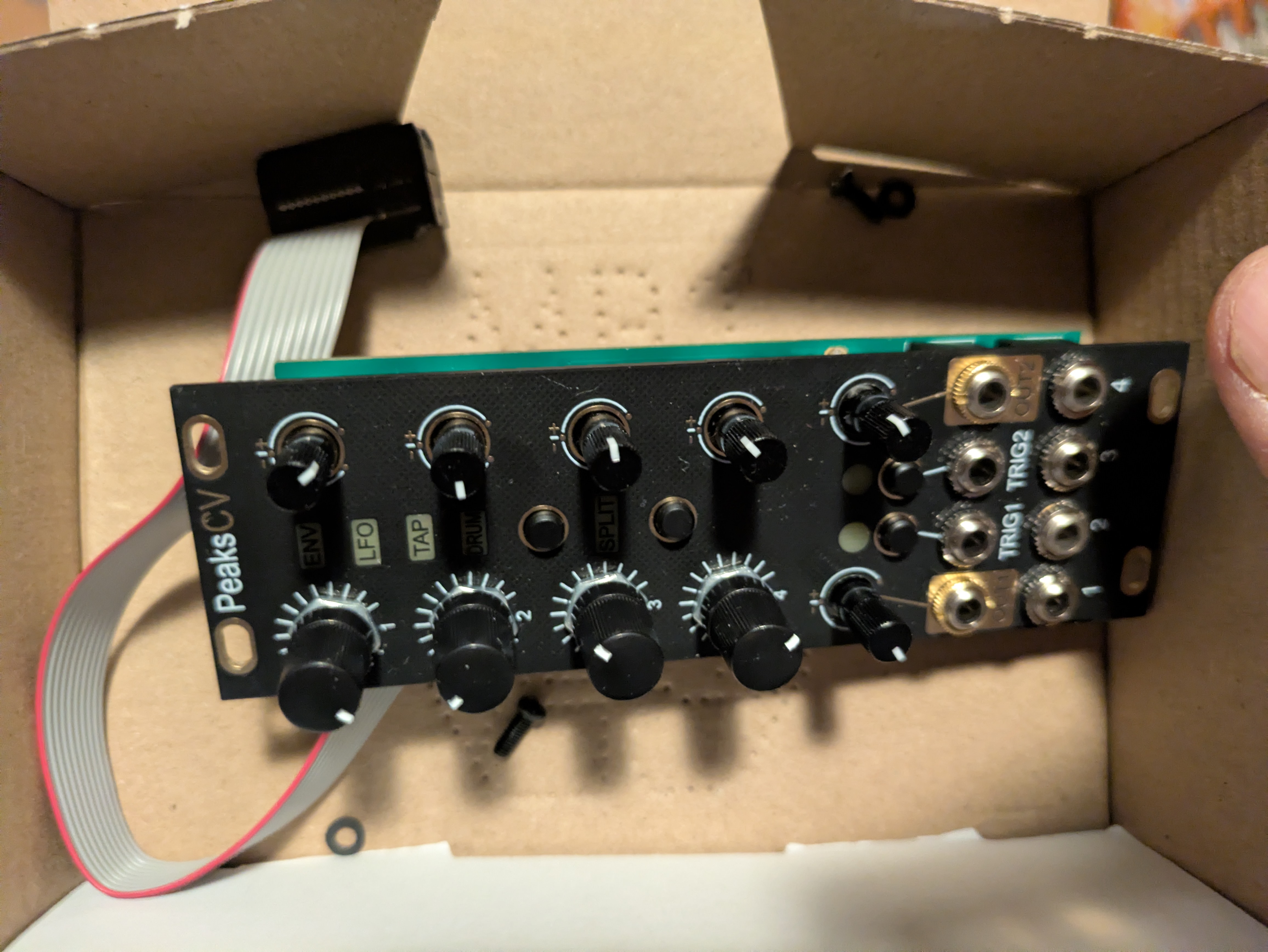Peaks version CV Tunefish Modular / After Later Audio Rainier