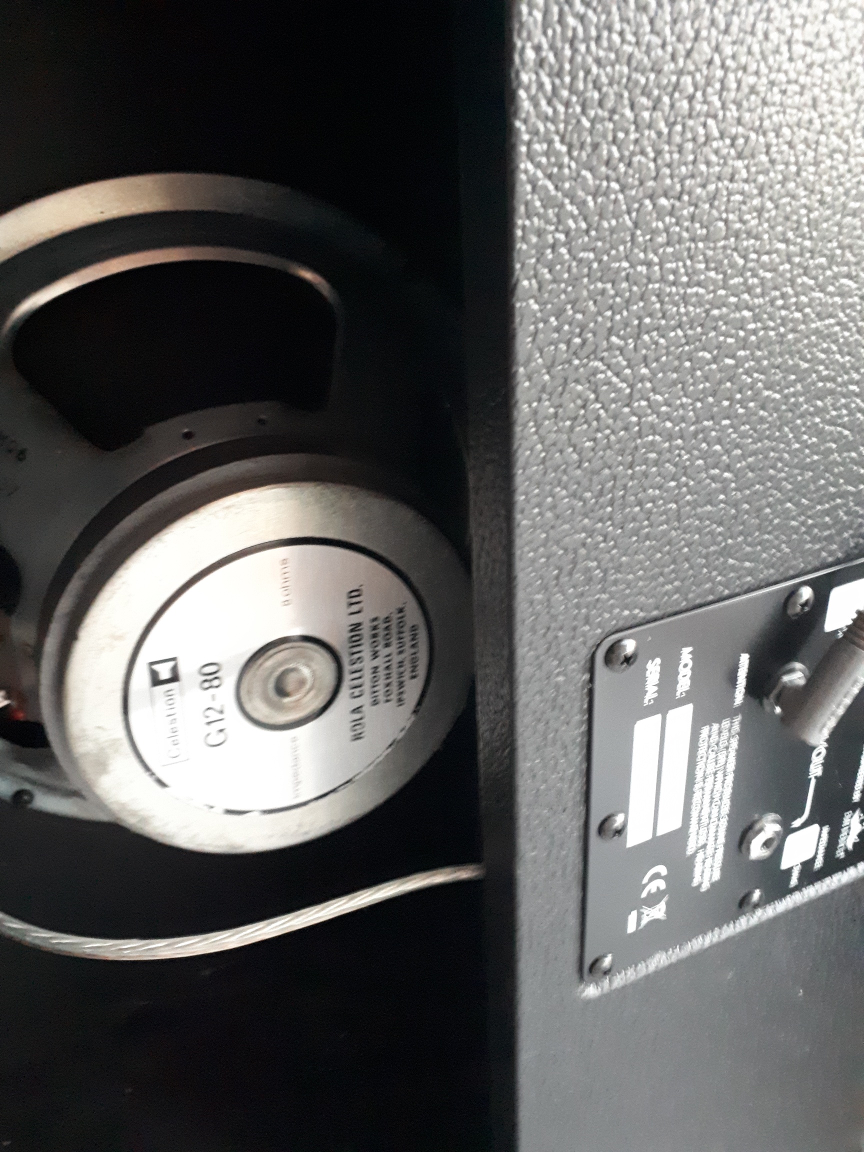 Haut-parleur Celestion Rola G12-80 + Baffle Palmer