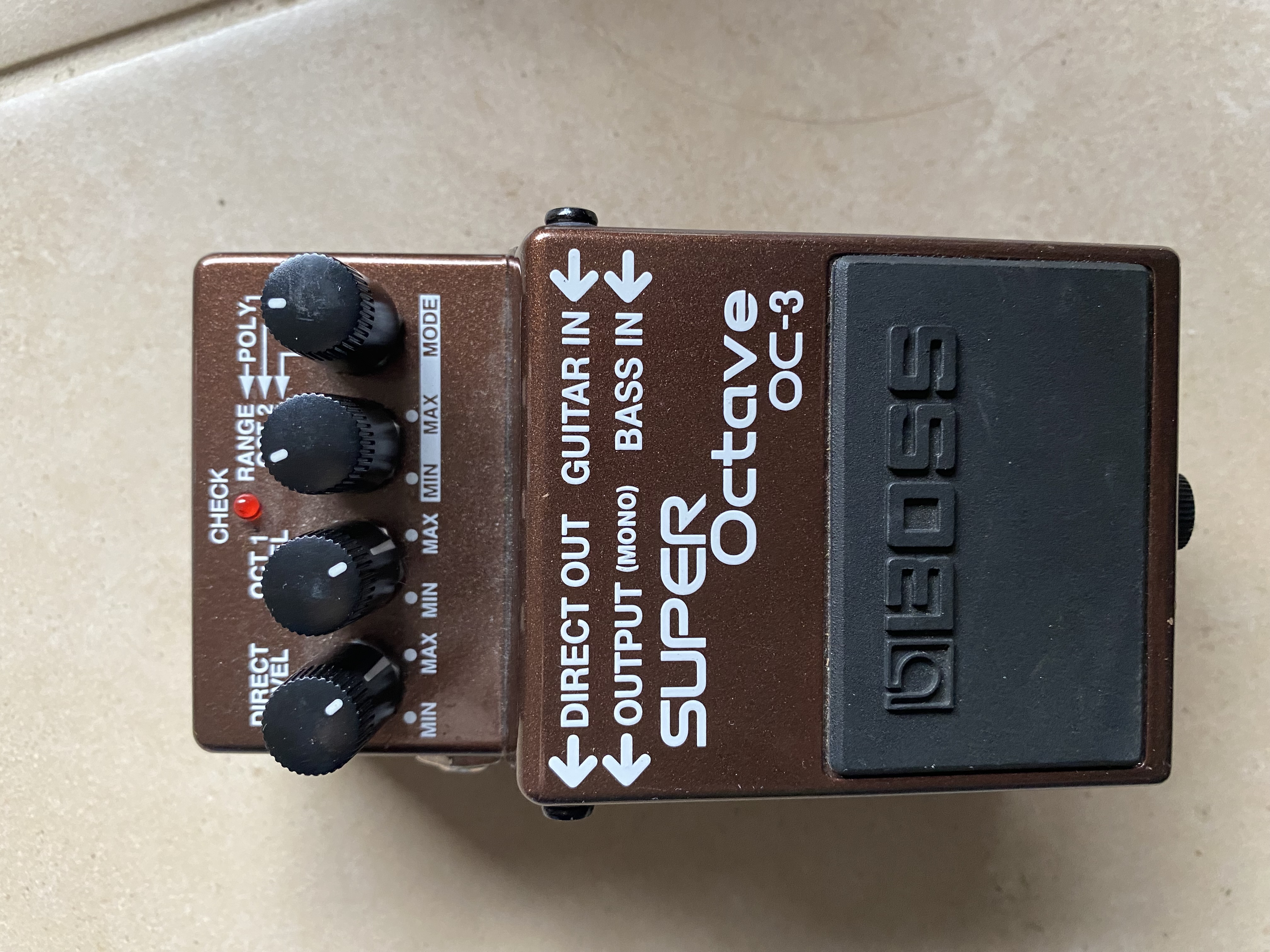  super octave OC3 BOSS
