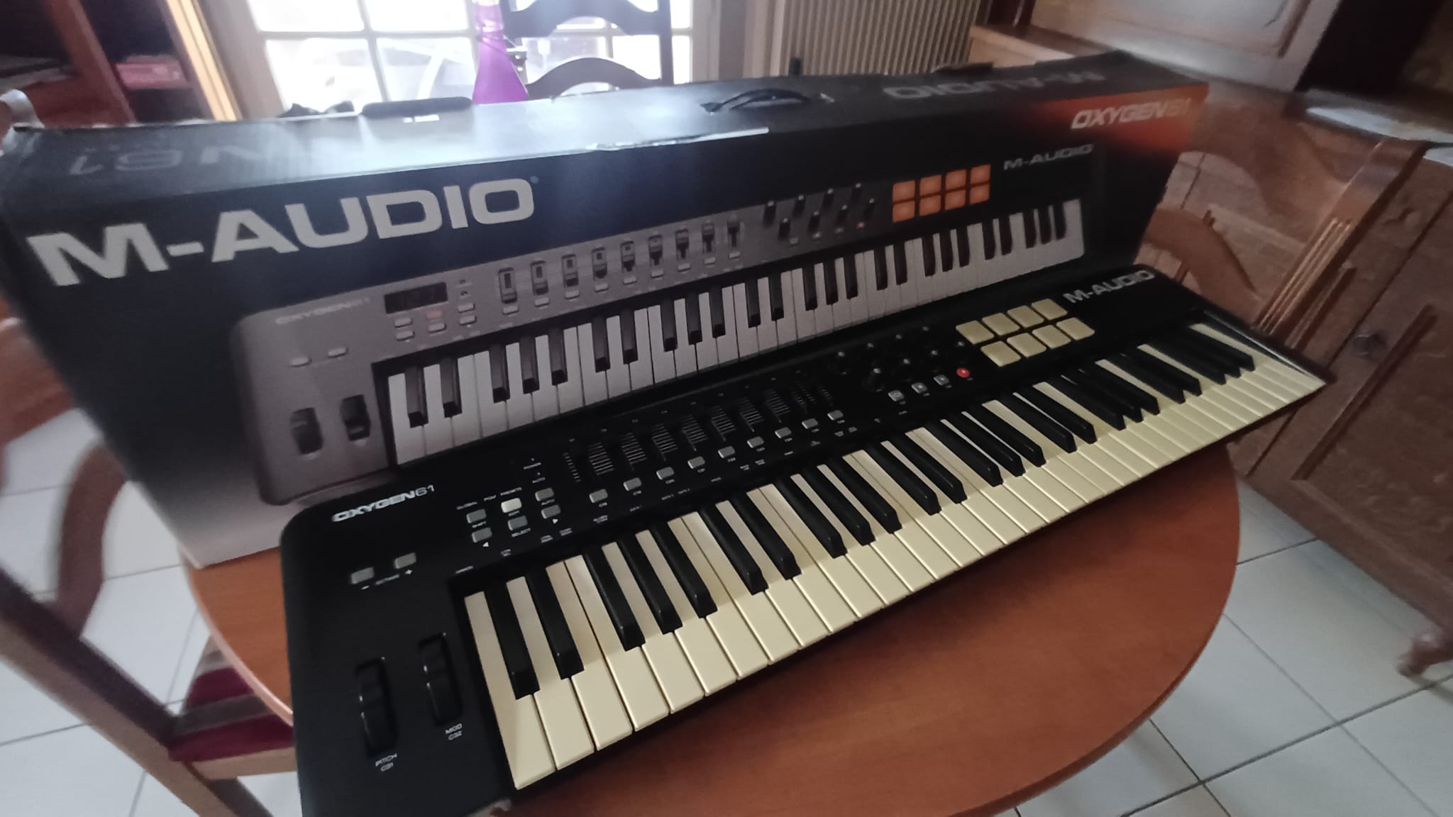 Clavier MIDI M-AUDIO Oxygen 61
