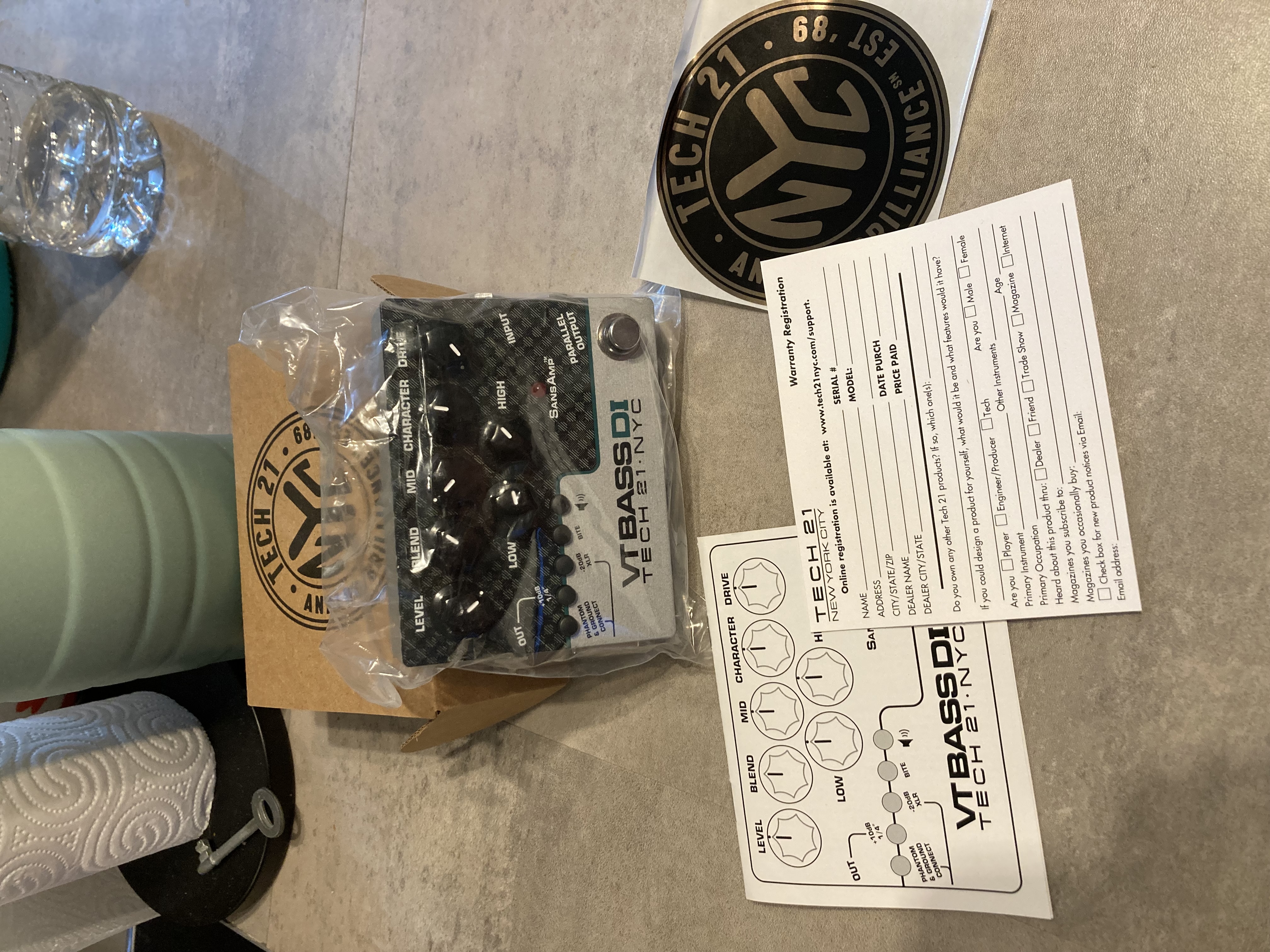 Tech 21 SansAmp Character VT Bass DI – Préampli/Basse DI