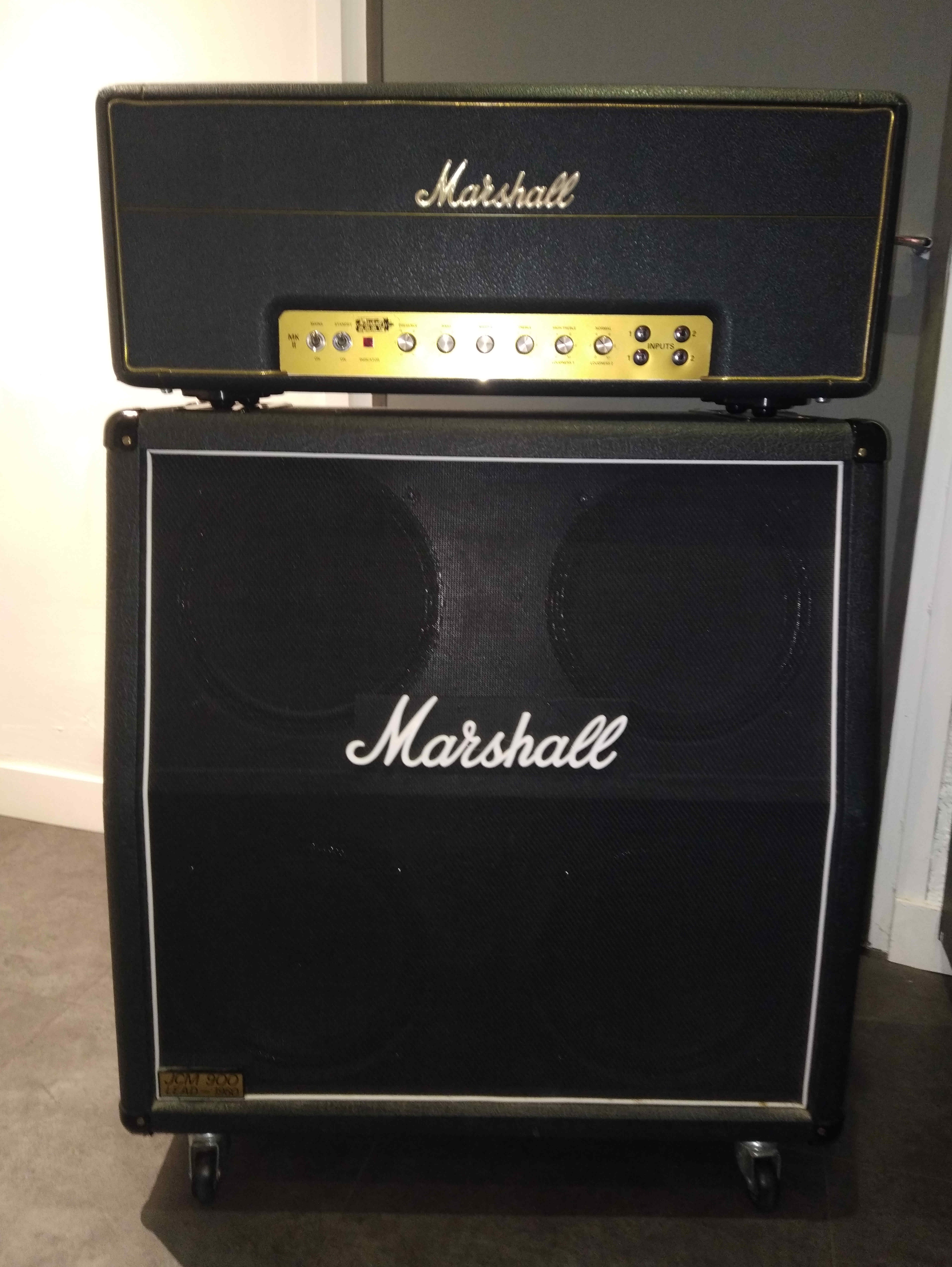 Marshall MKII Super Lead 2-Channel 100-Watt + Cabinet 1960A