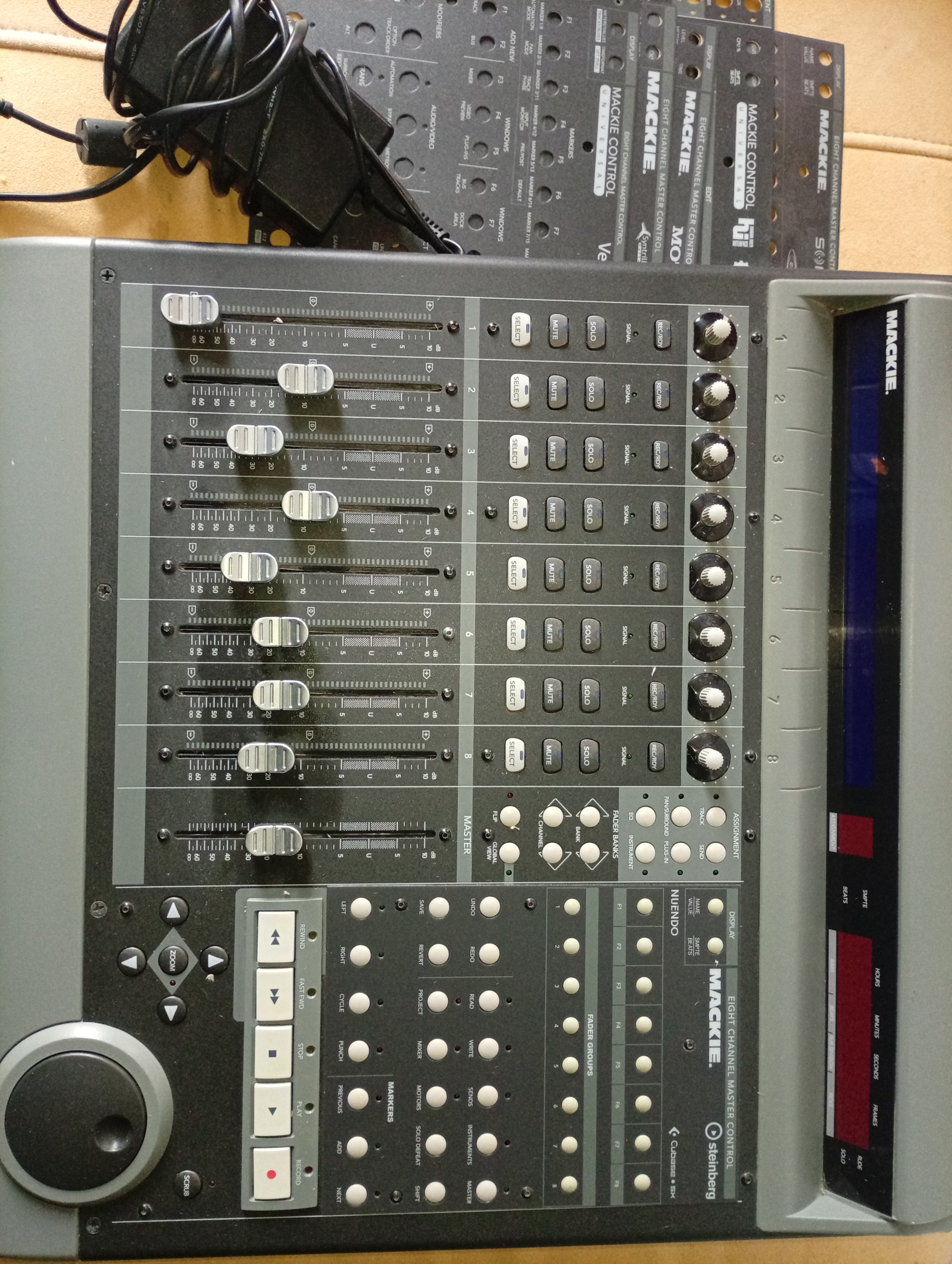 Surface de contrôle 