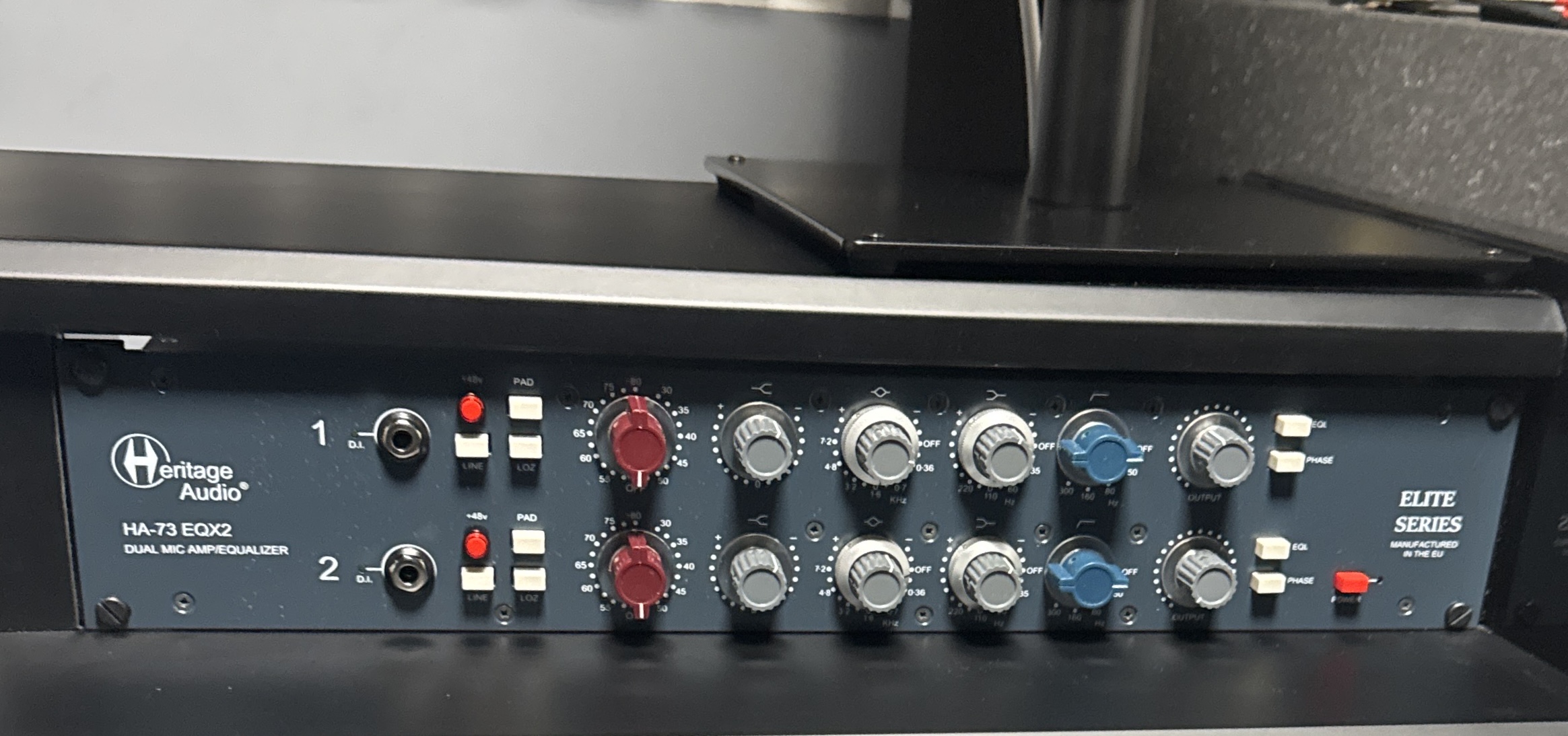 Je vends mon Heritage Audio HA73EQ Elite (version dual / stéréo) comme neuve