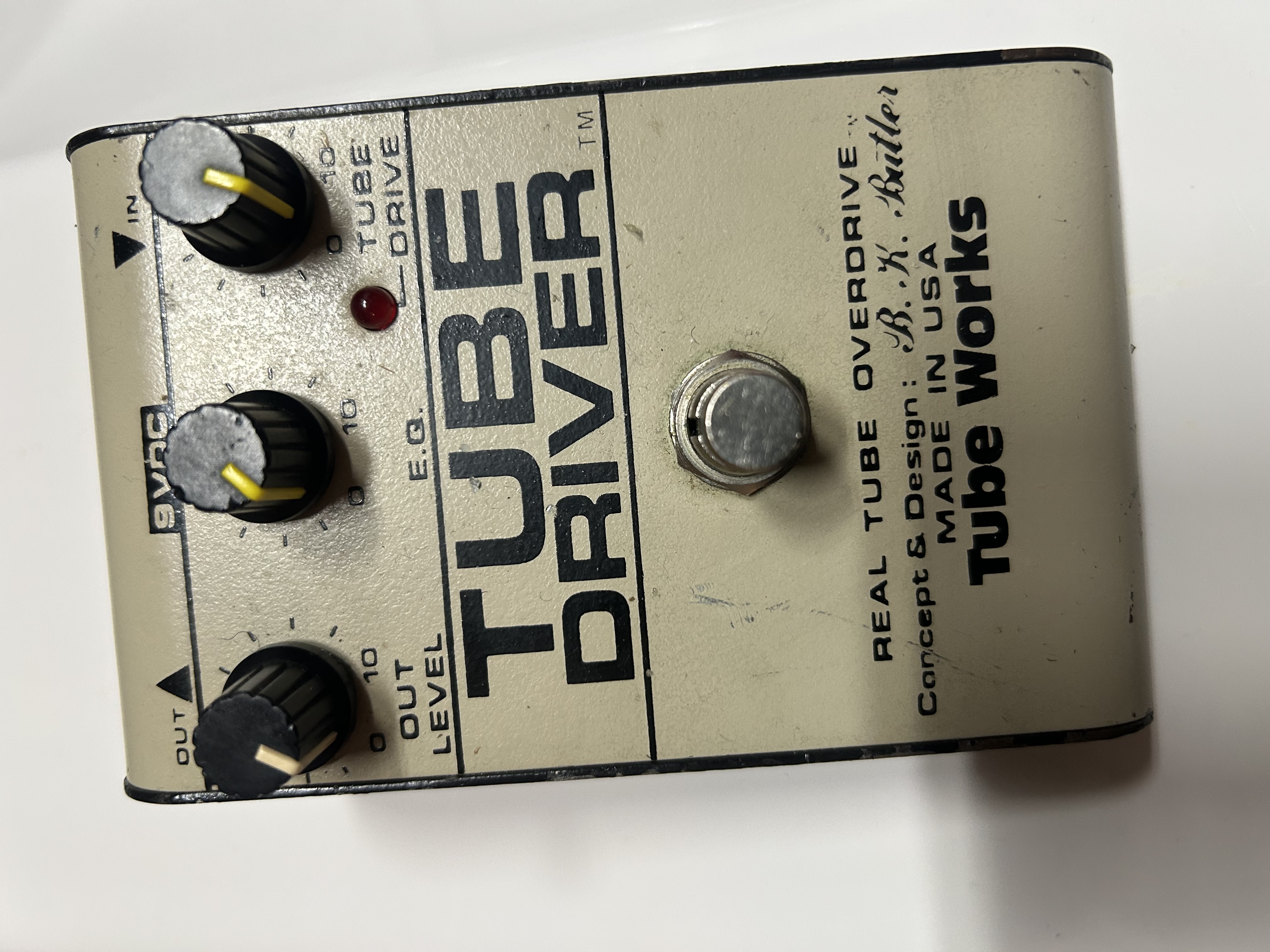 Overdrive/saturation tube driver BL Butler works