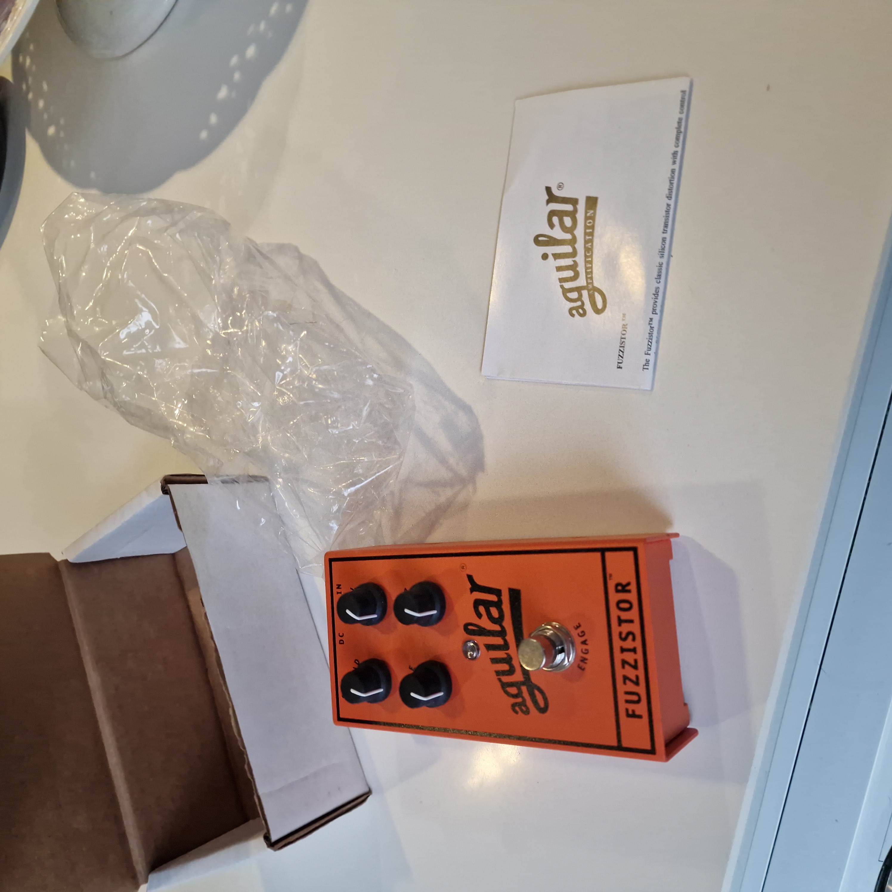 Vends pédale fuzz aguilar
