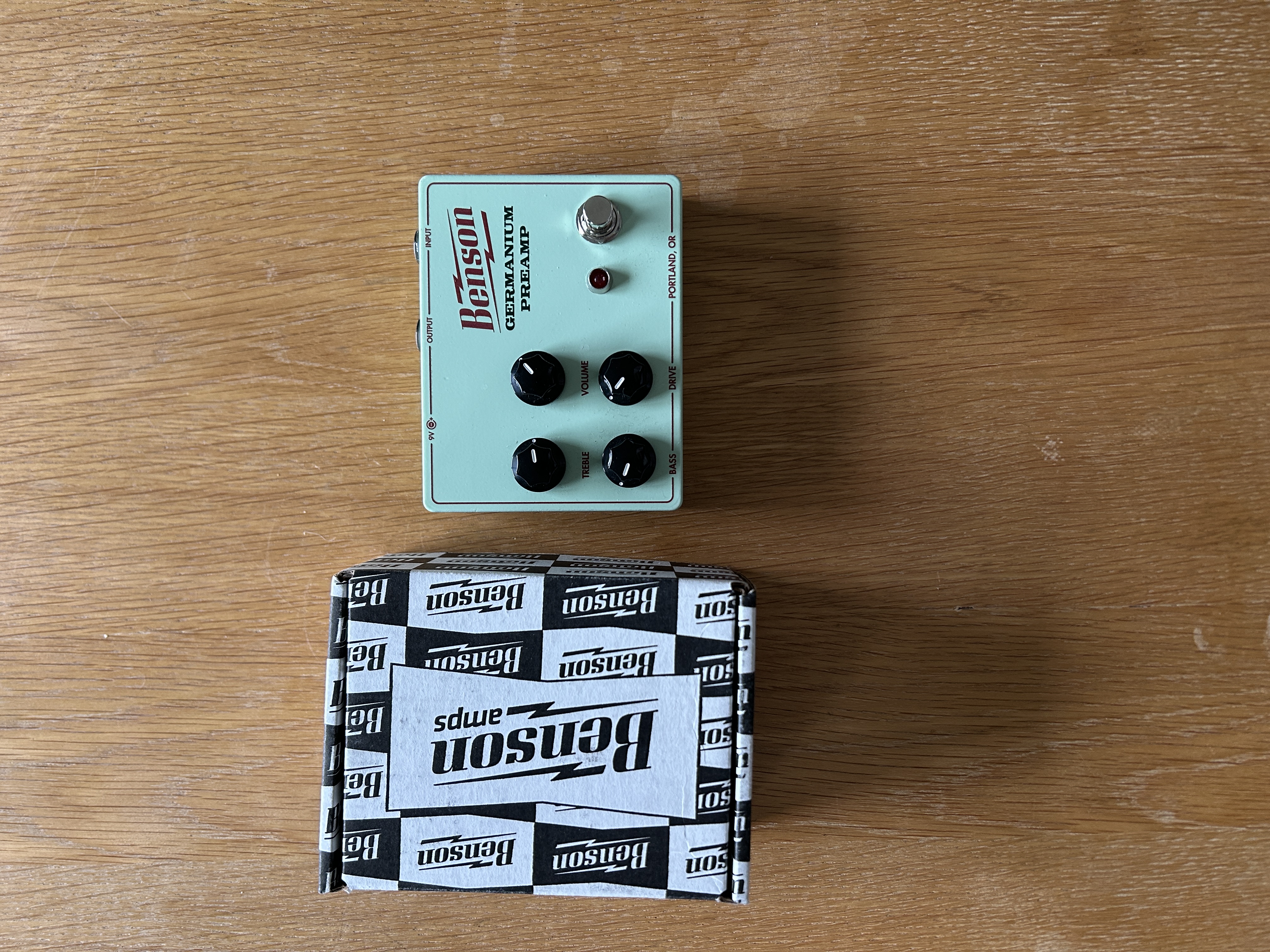 Vends Benson Germanium préamp neuve