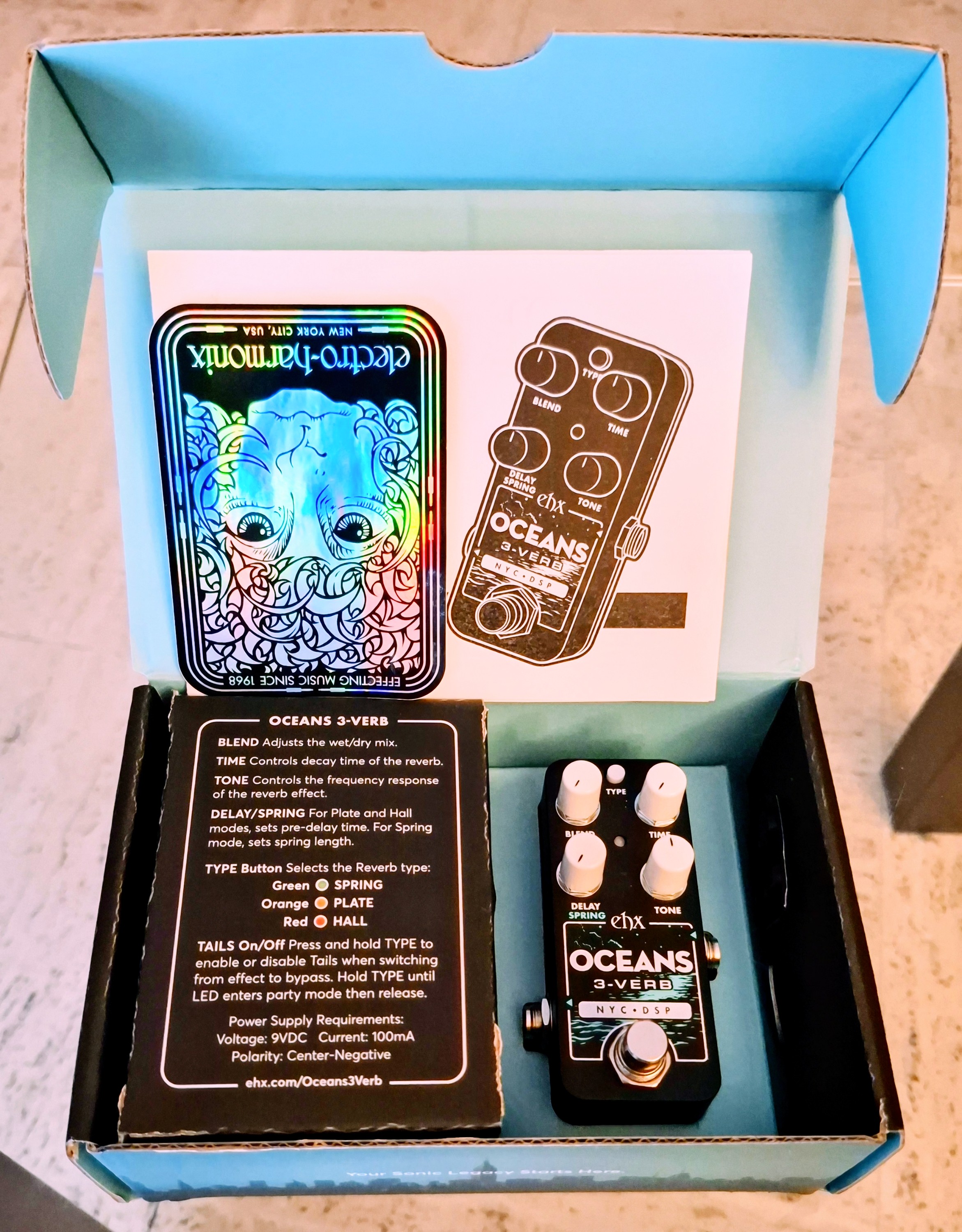 HELECTRO HARMONIX MULTI VERB 3