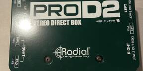 Vends DI RADIAL PRO D2