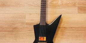 ESP LTD Black Metal black satin modified