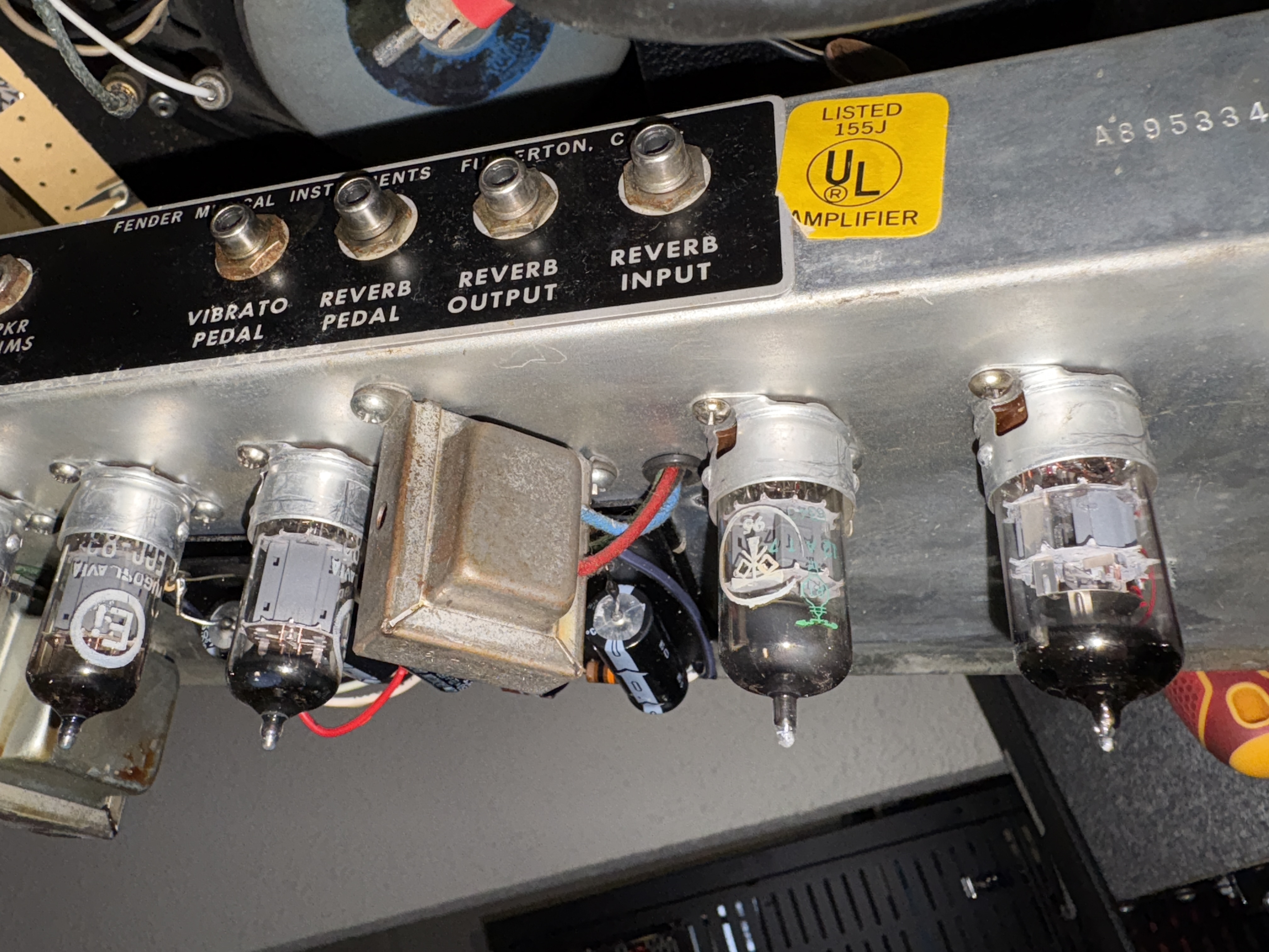 Fender Deluxe Reverb "Silverface" [1968-1982] (5773)
