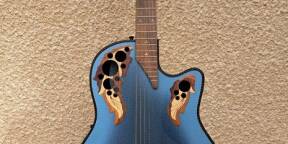 Adamas Ovation Blue Cutaway Modèle 1581