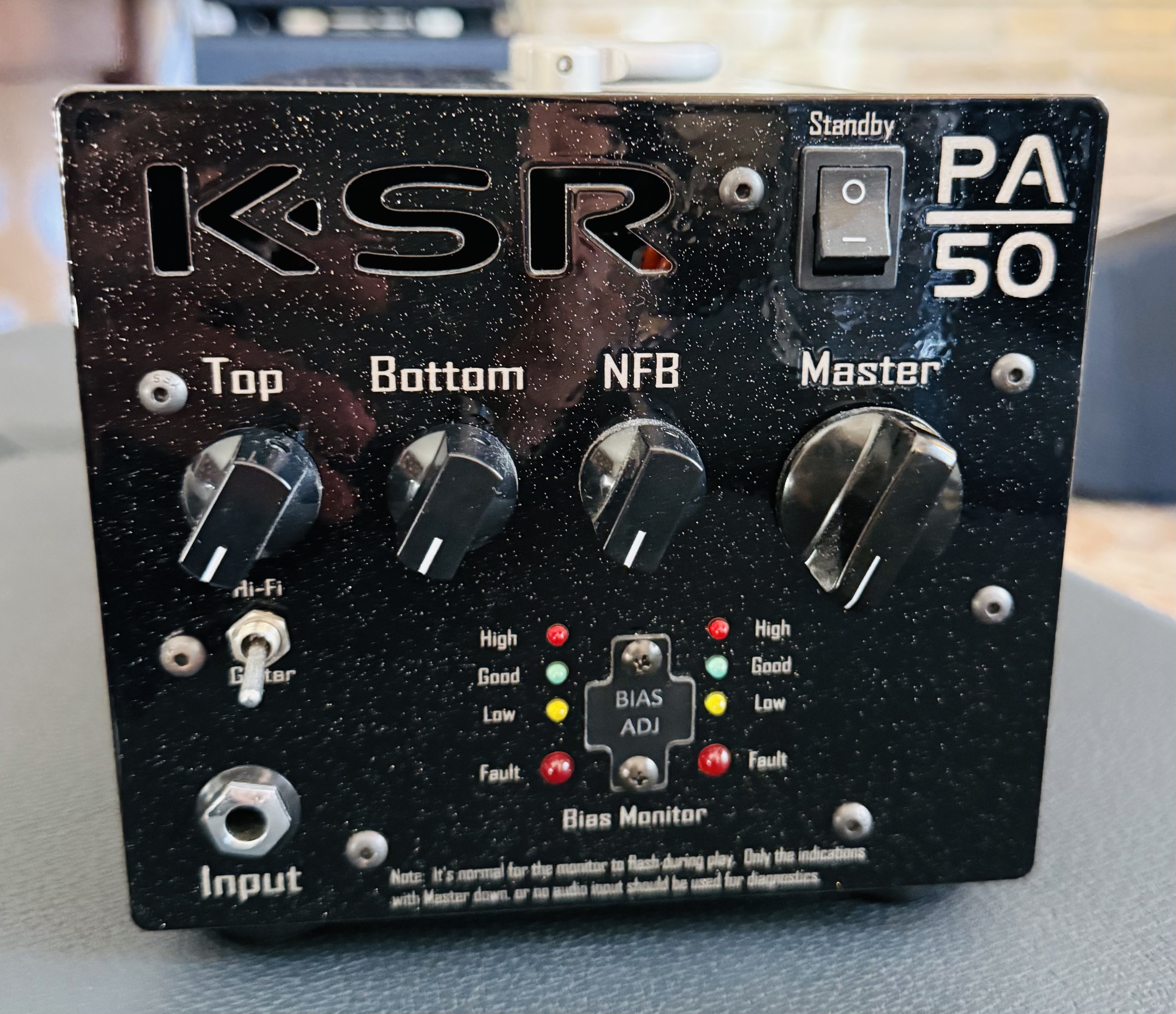 KSR PA50 ampli de puissance en 6L6