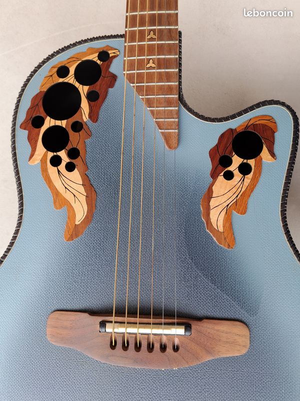 ADAMAS OVATION BLUE CUTWAY 1581 03
