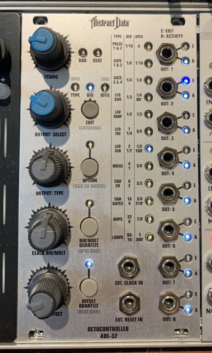 Abstract Data Octocontroller