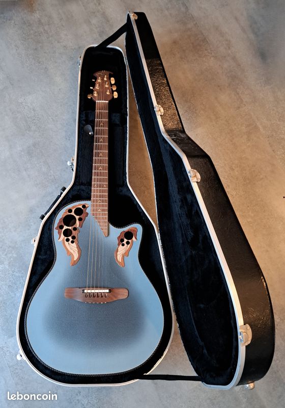 ADAMAS OVATION BLUE CUTWAY 1581 12