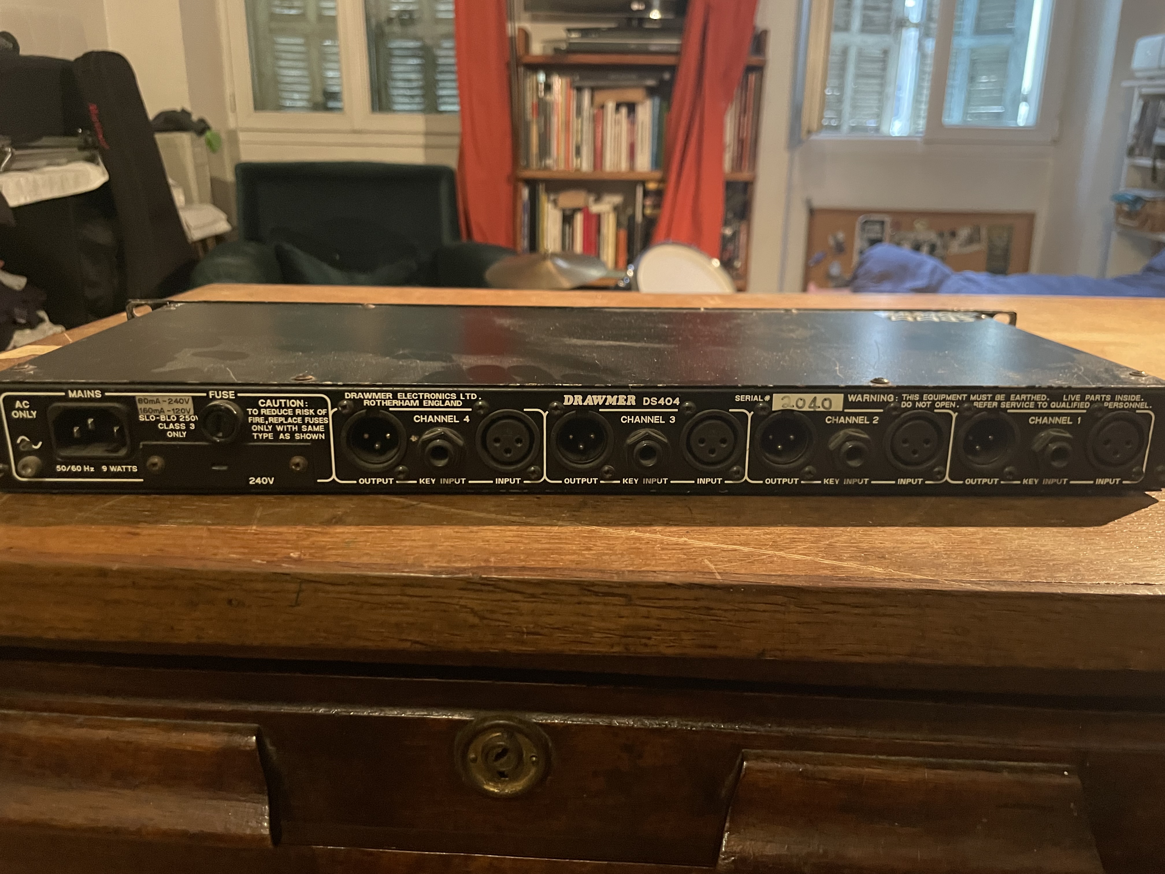 Drawmer DS404 Quad Noise Gate (45206)