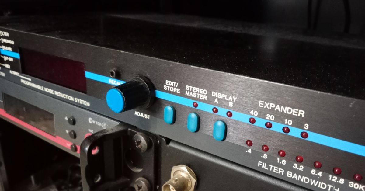 Noise Gate vintage Rocktron HUSH PRO en bon état