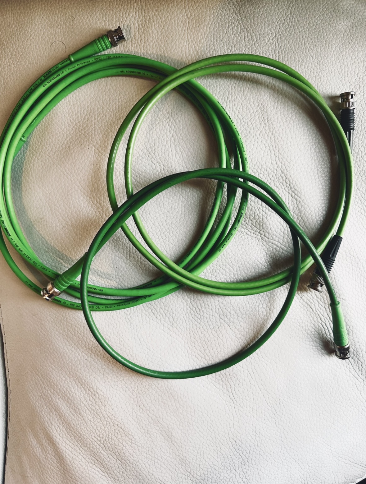 Vends Sommer Cable BNC Cable 75 Ohms (lot de 3)