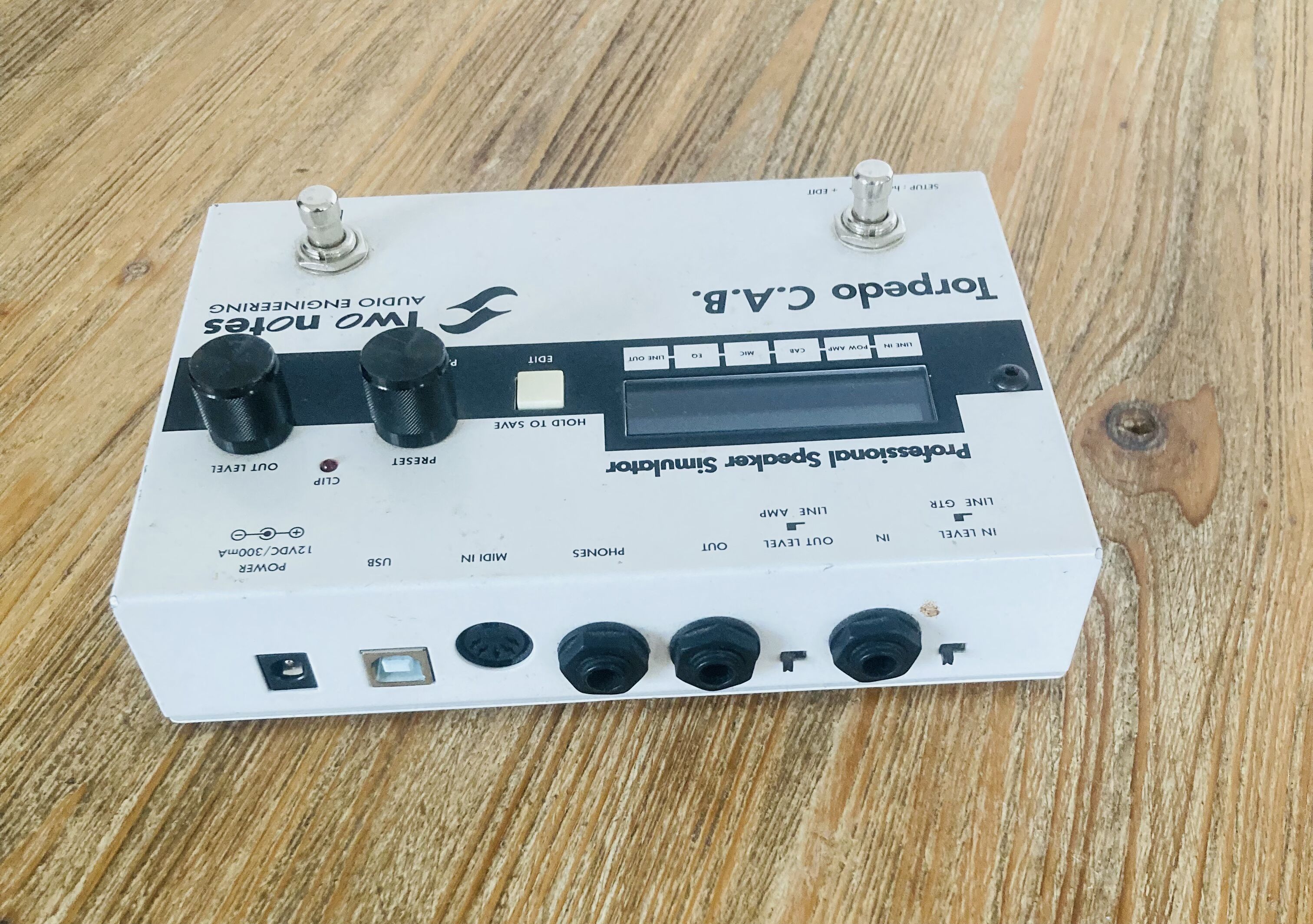 Vends Two Notes Torpedo C.A.B.