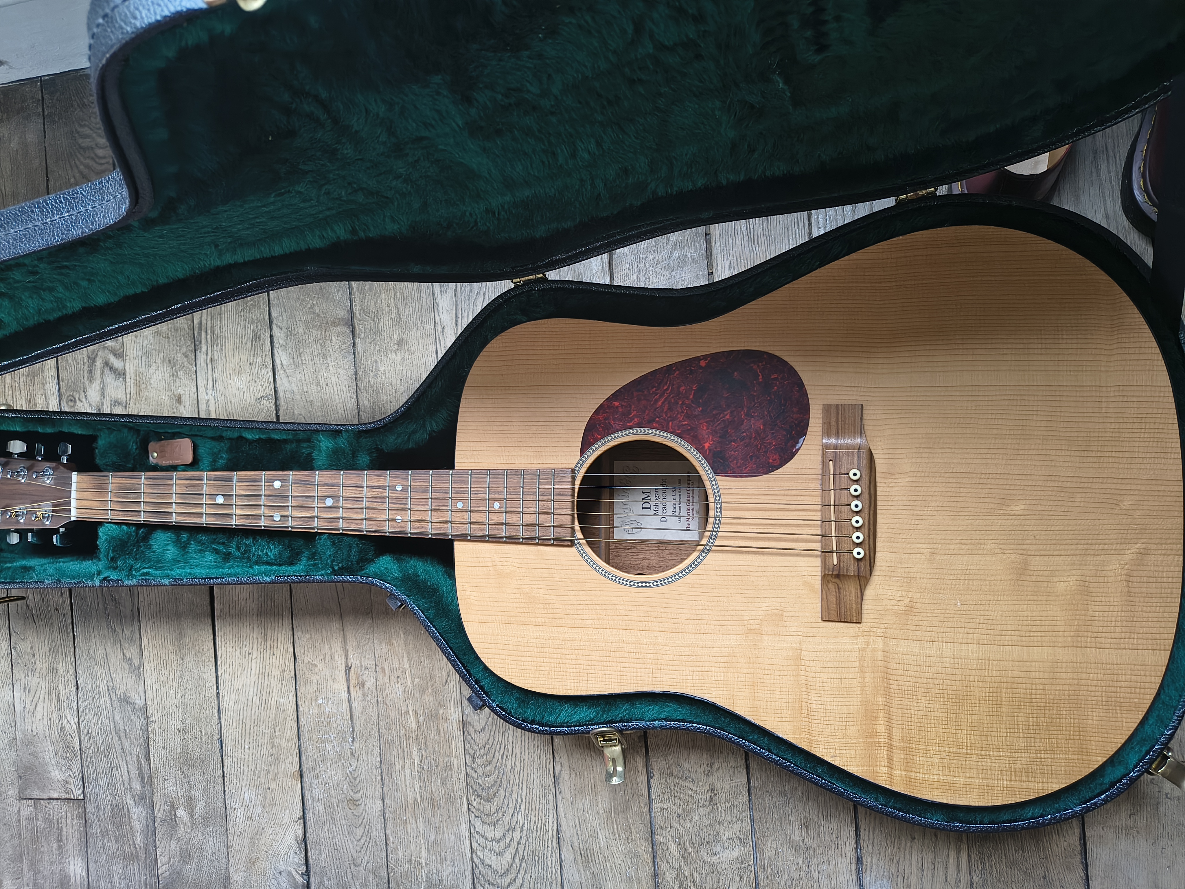 Martin dm made in usa + case + fishman
