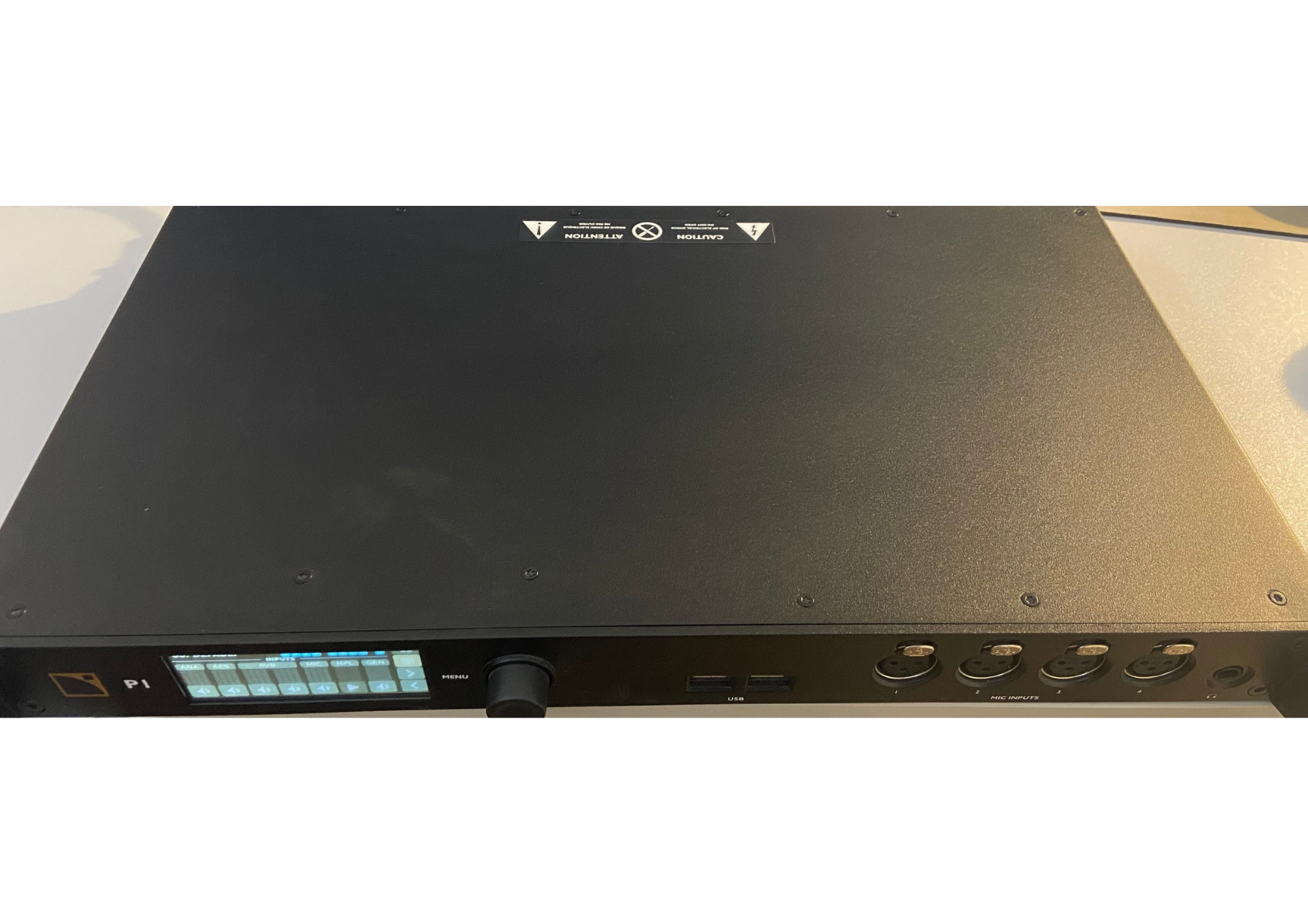 L acoustics P1 processeur Mesure 