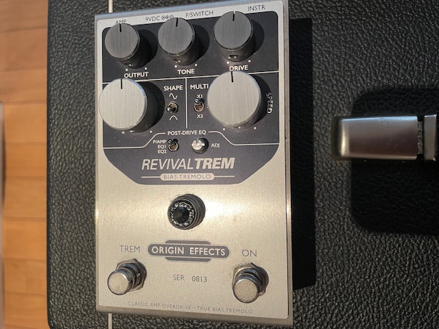 Un Fender Brownface dans une pédale