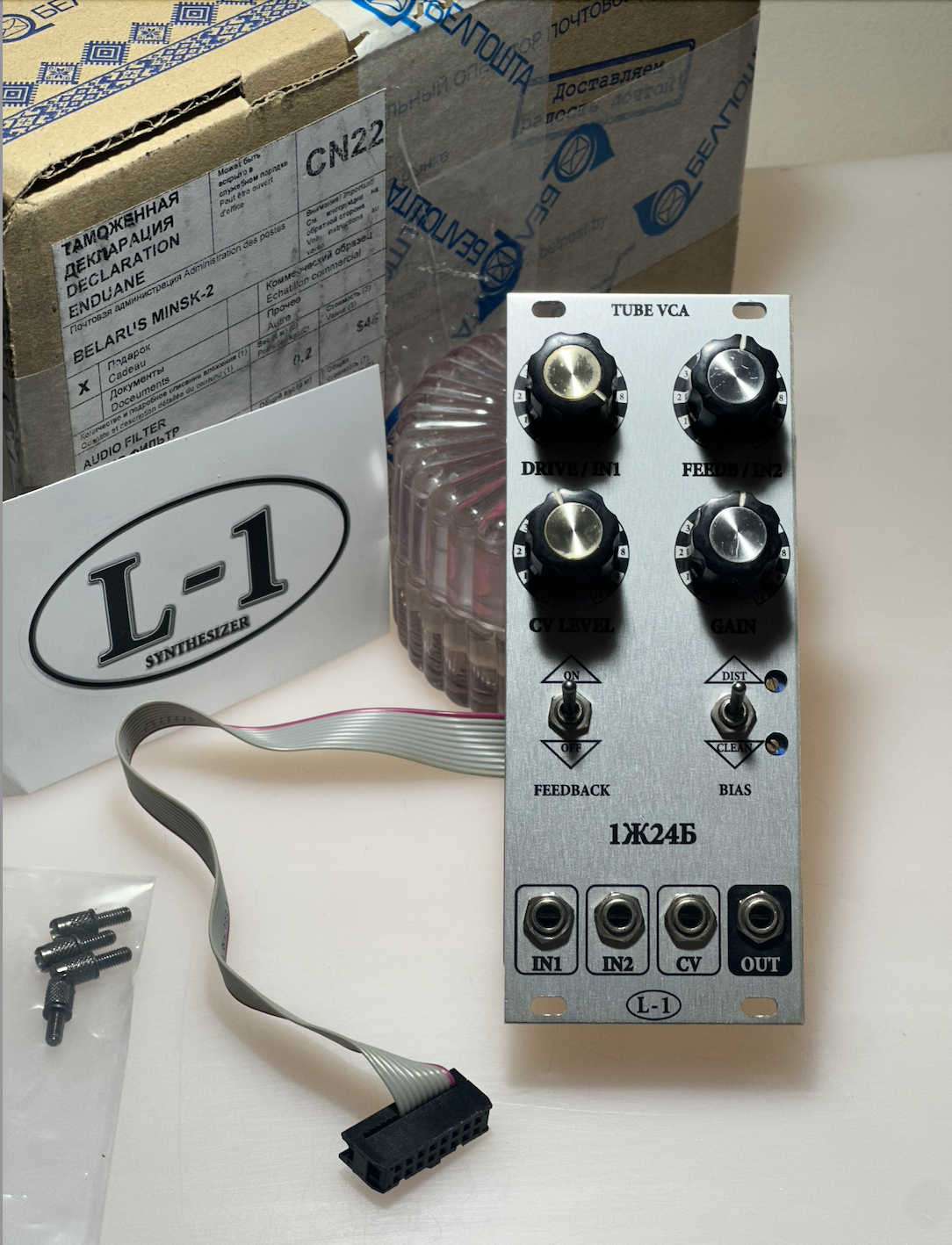 L-1 Synthesizer Discrete Blacksea Quad VCA / Mixer (53213)