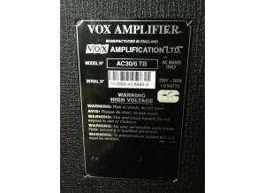 Vox AC30 6/TB (81091)