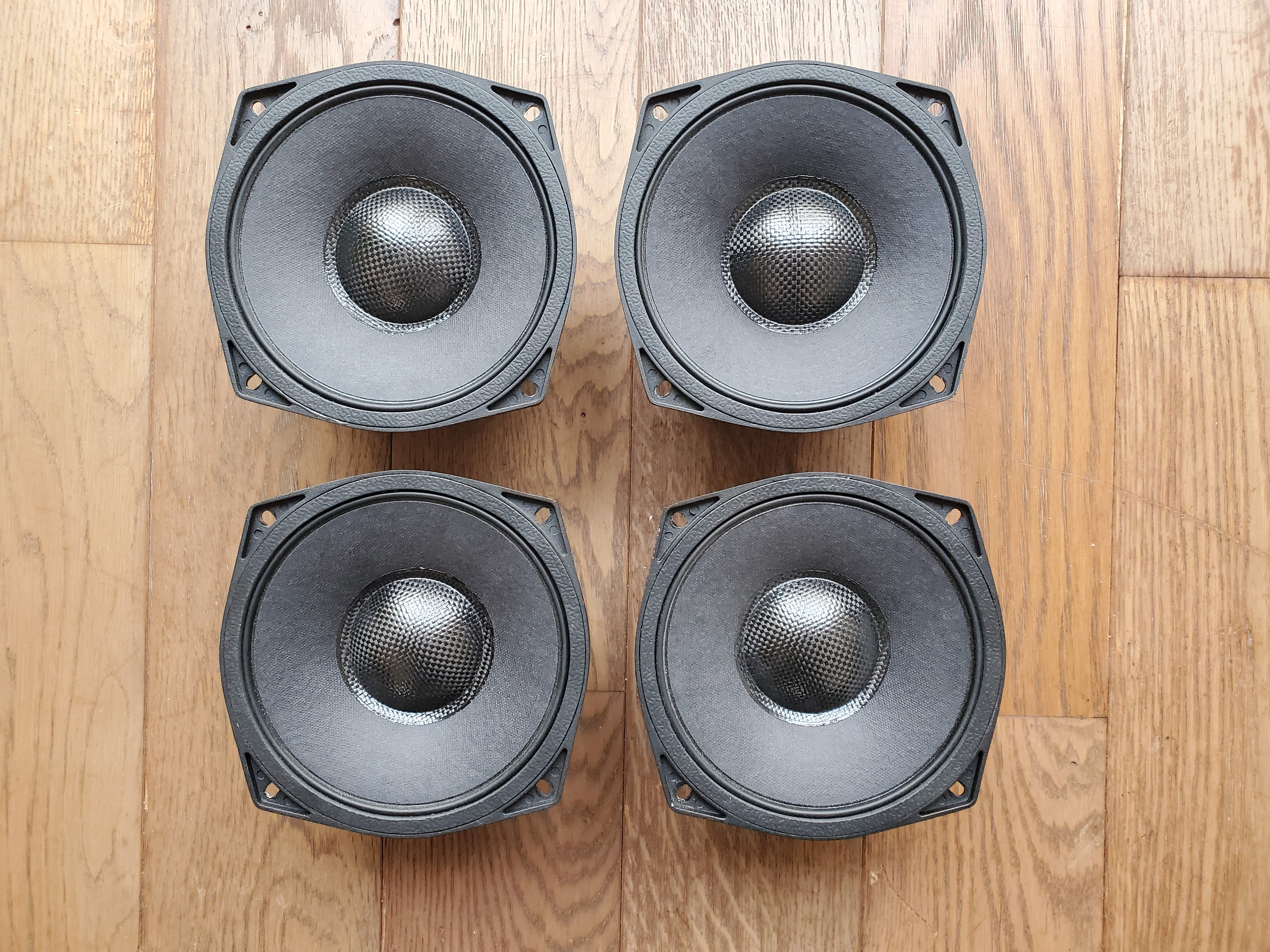 Vds 2 paires de médium 6 pouces P Audio SN6 200F 