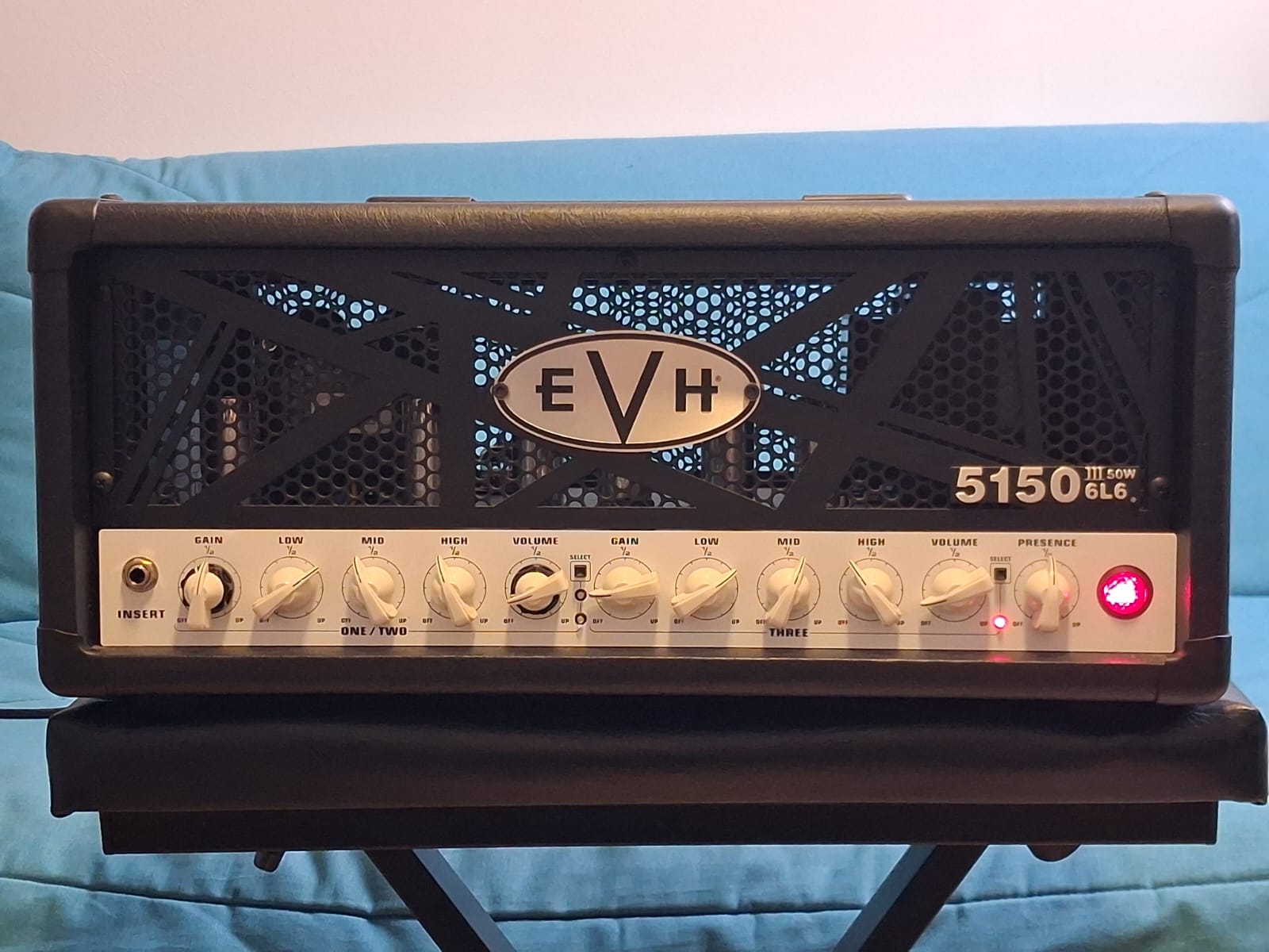 Tête d’ampli EVH 5150III 50W MkII (6L6)c