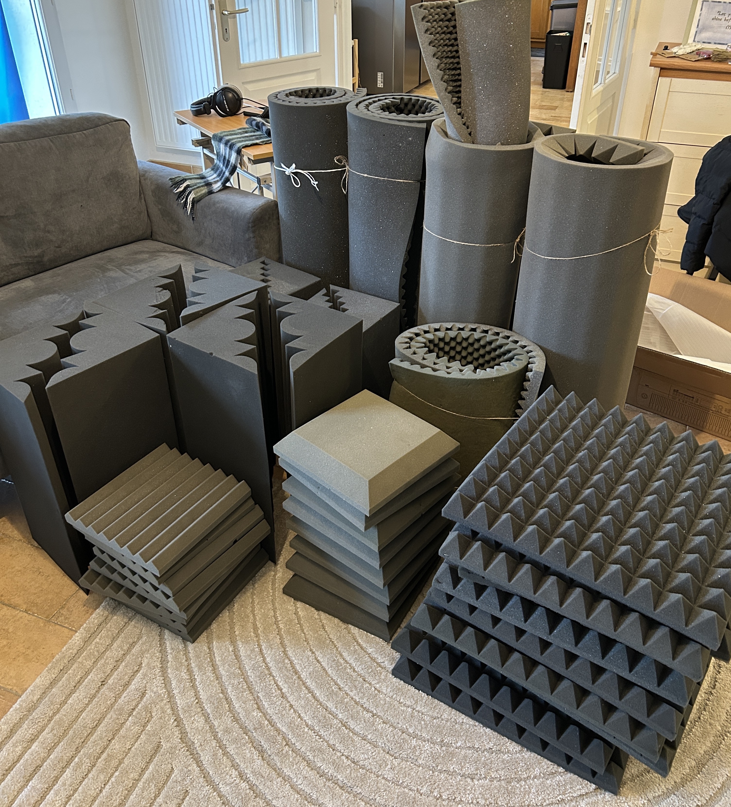 Lot de Mousse acoustique