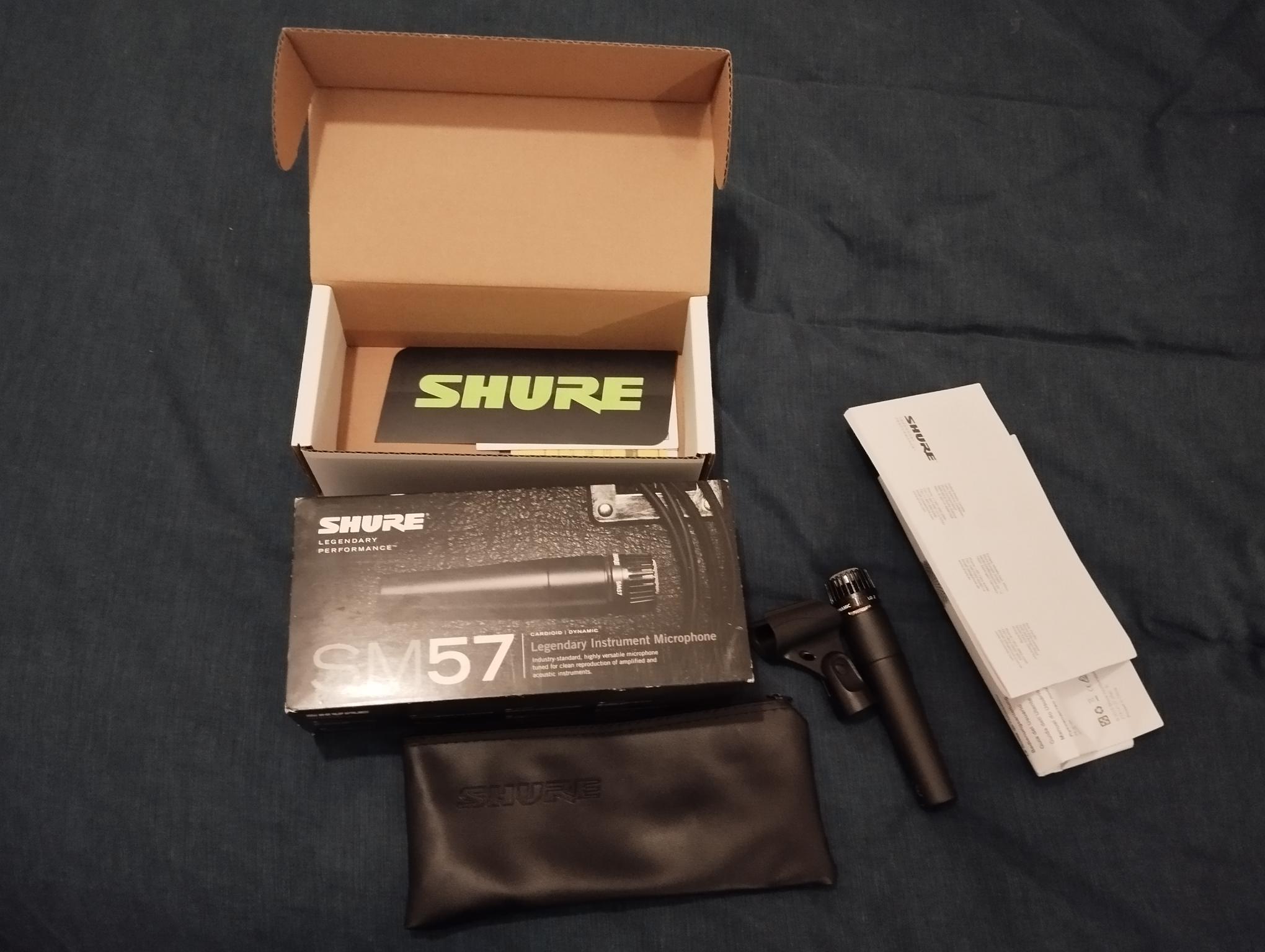Vends Shure SM57