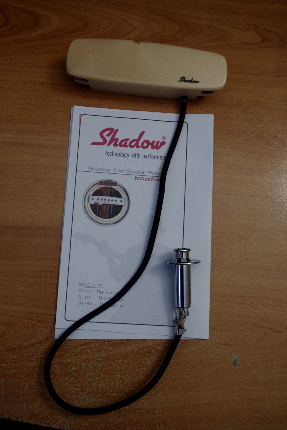 Vends micro SHADOW SH 330 pour rosace de guitare acoustique