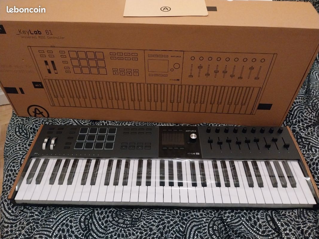 Arturia Keylab MK3 61 - NEUF (non enregistré) 