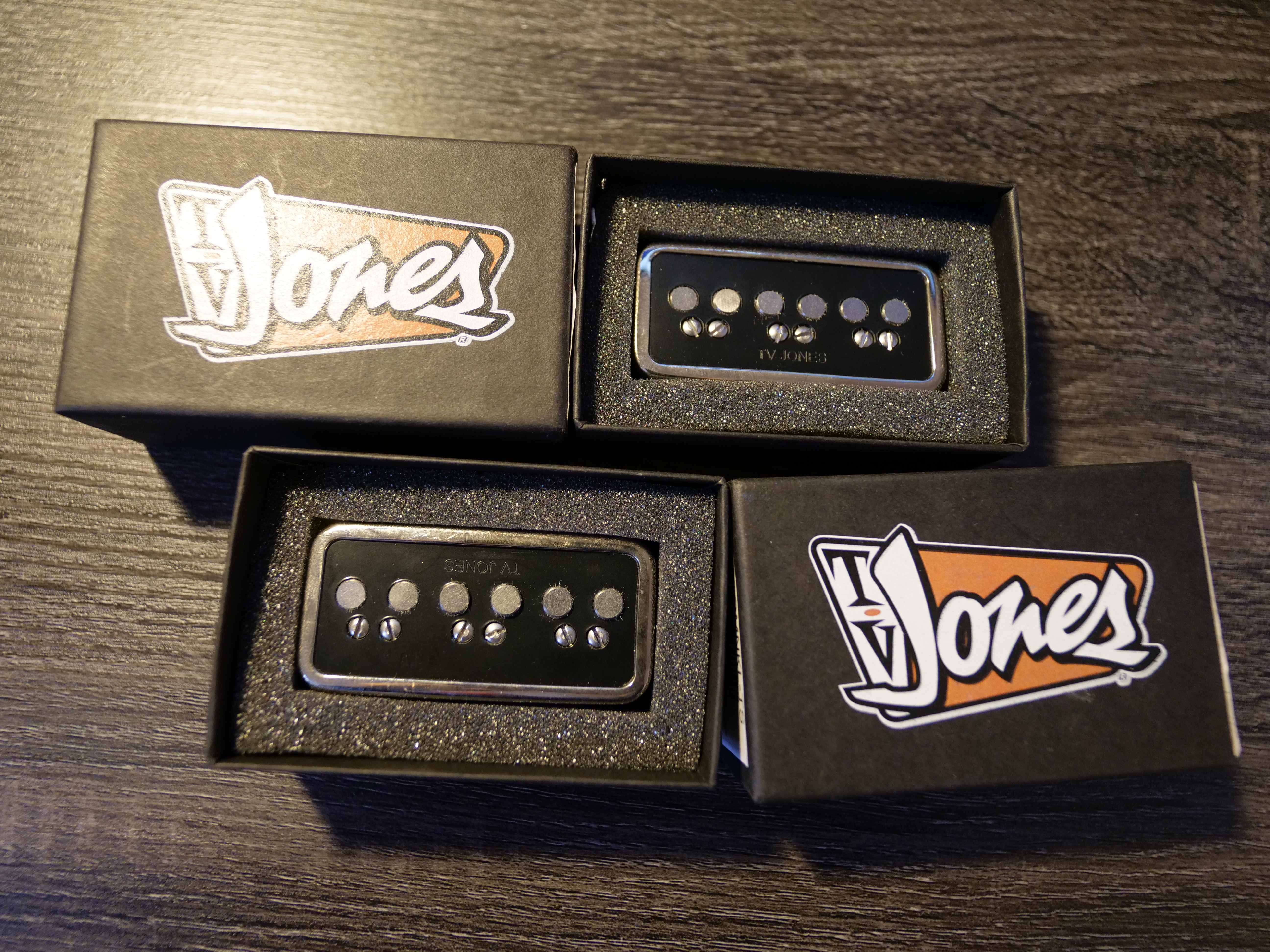 Vends micros TV JONES T-ARMOND ORIGINAL GRETSCH MOUNT NICKEL BRIDGE & NEK