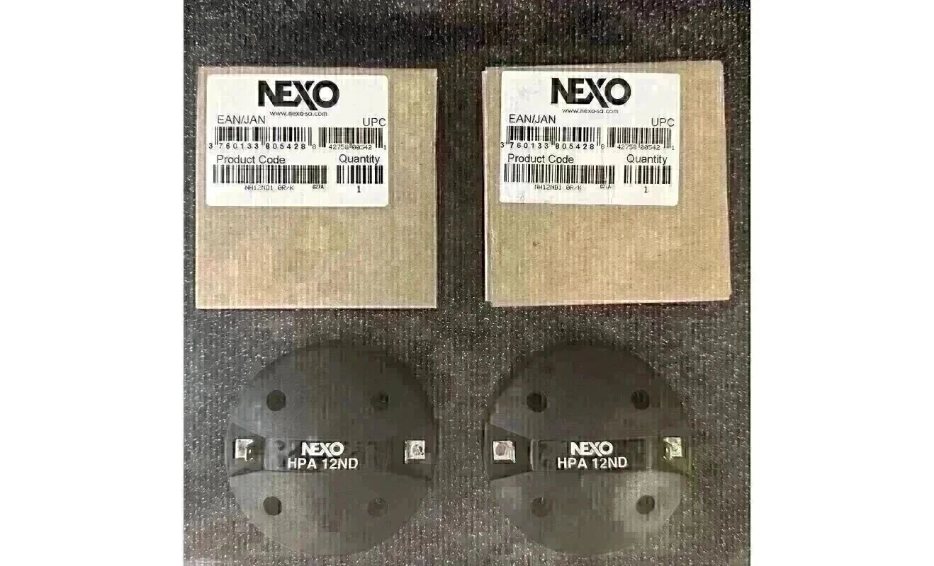 2 NEXO PS8 diaphragmes