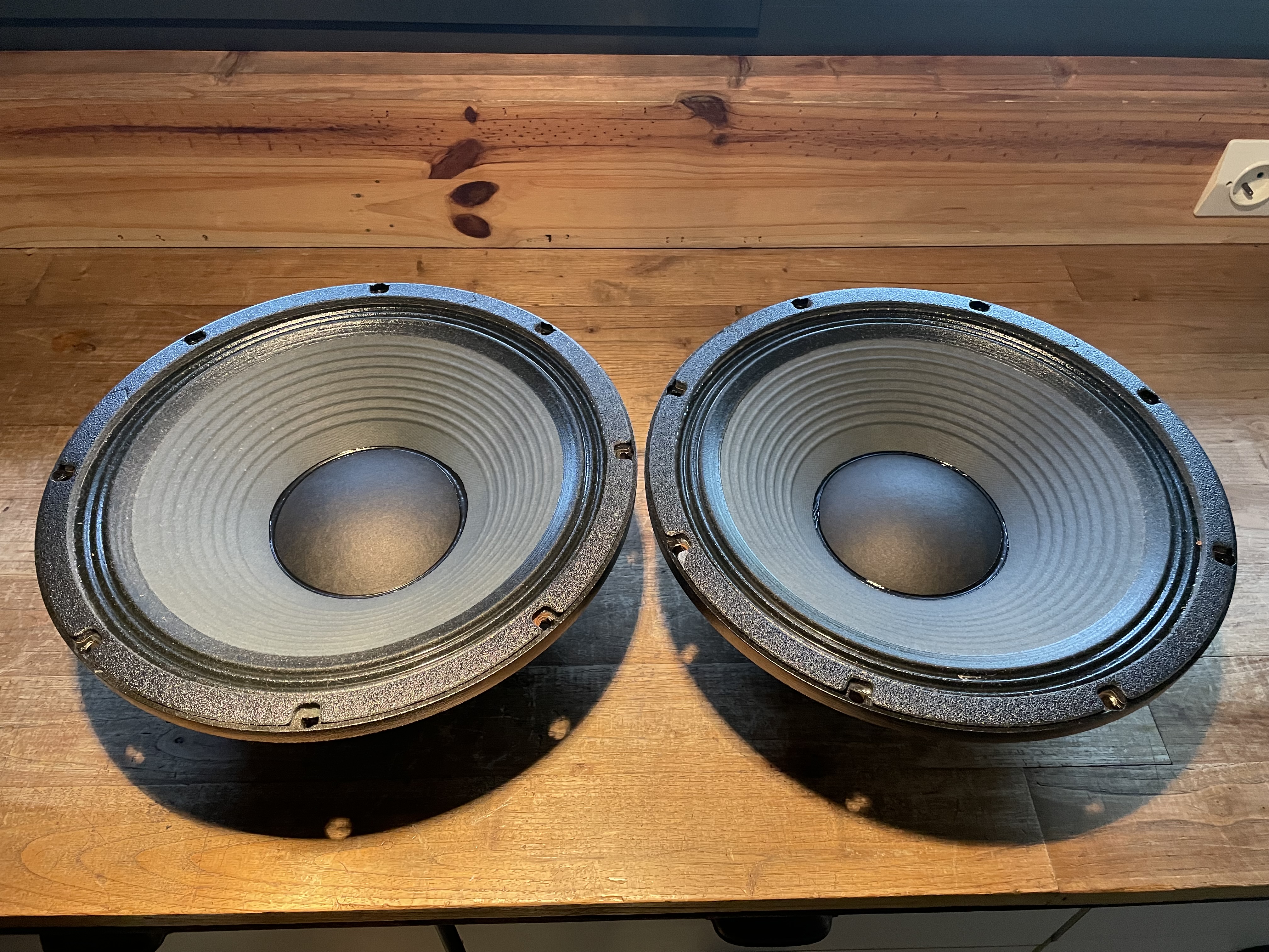 Paire de haut‑parleur HP Eden / Eminence 12XST‑16 – 16 Ω – État impeccable