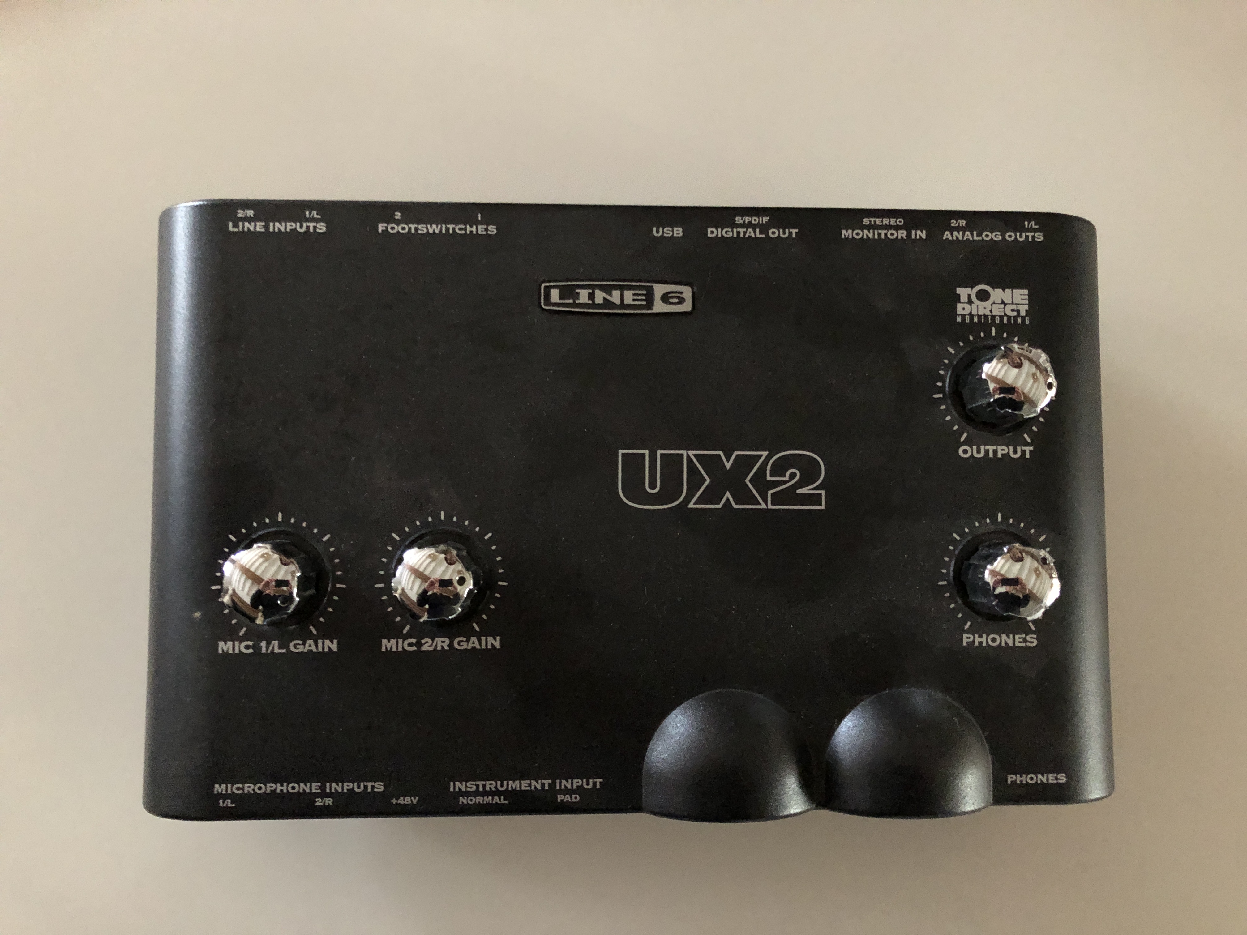 Vends Line 6 POD Studio UX2 très bon état peu servi